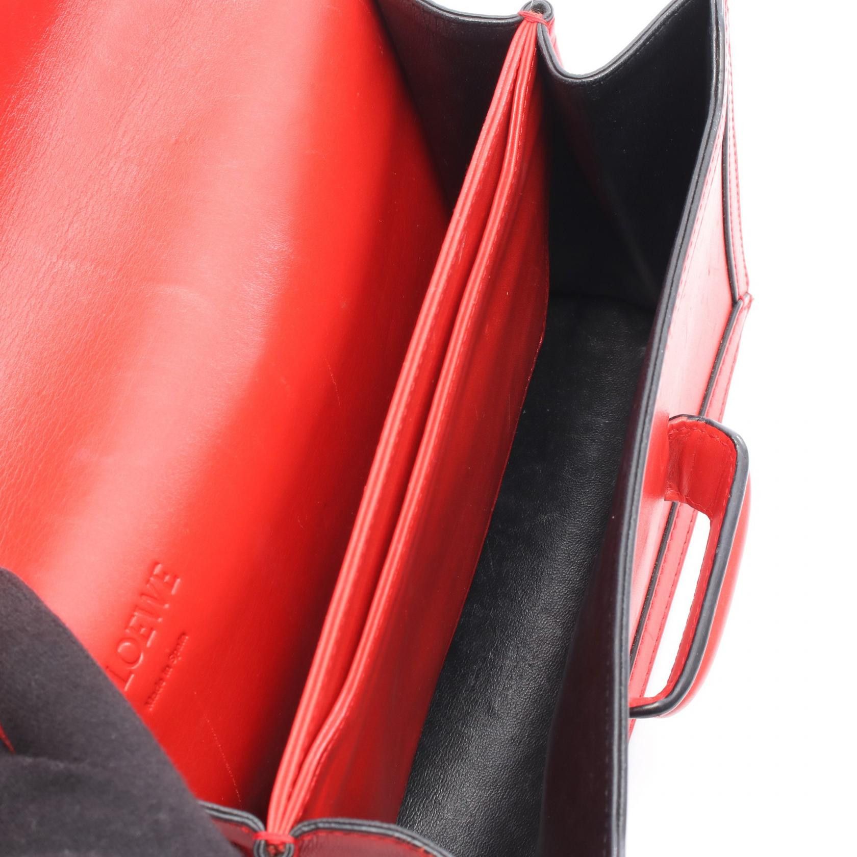 Loewe Loewe Loewe Barcelona Leather Shoulder Bag Leather Shoulder Bag DUTY FREE for USA Size ONE SIZE - 3 Thumbnail
