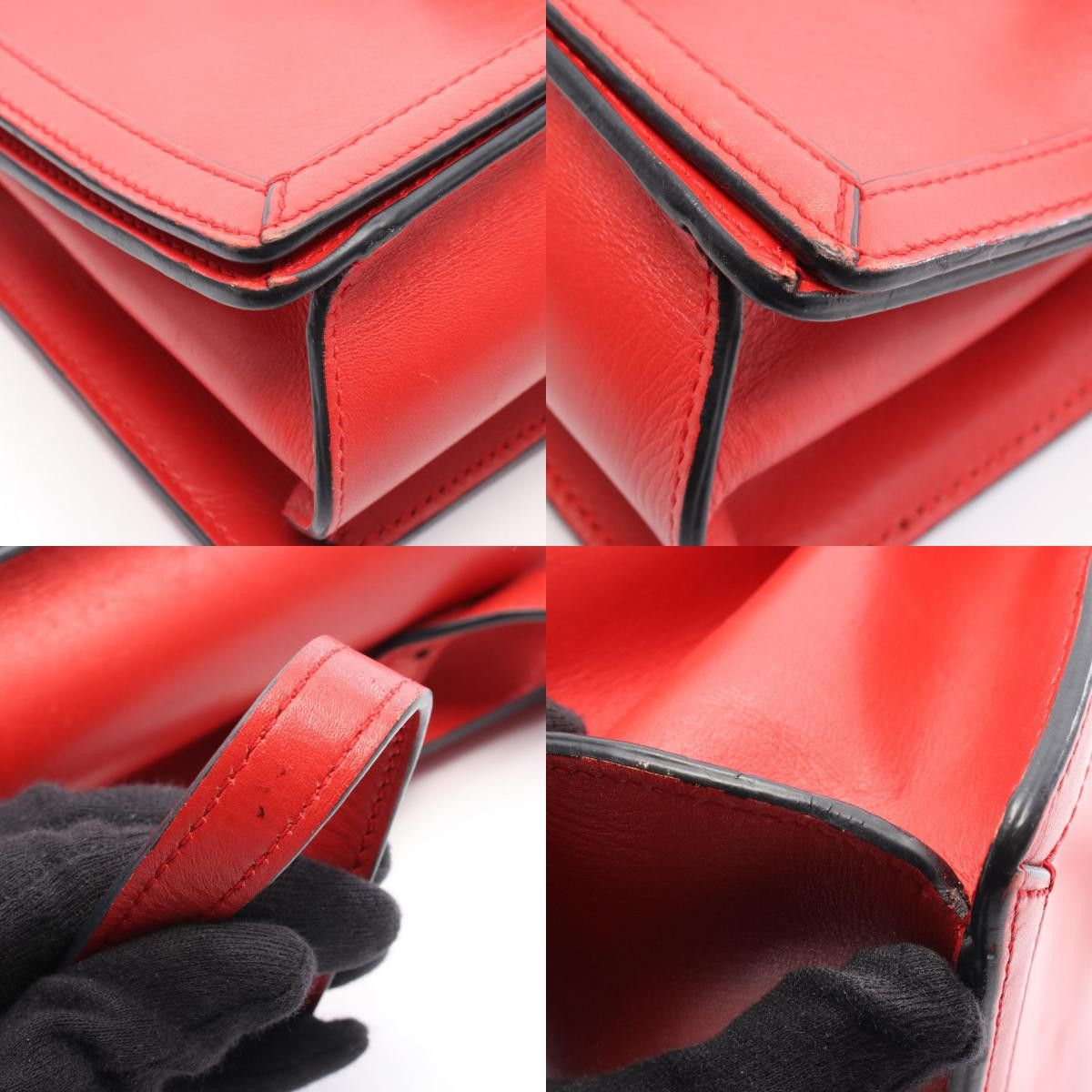 Loewe Loewe Loewe Barcelona Leather Shoulder Bag Leather Shoulder Bag DUTY FREE for USA Size ONE SIZE - 9 Thumbnail