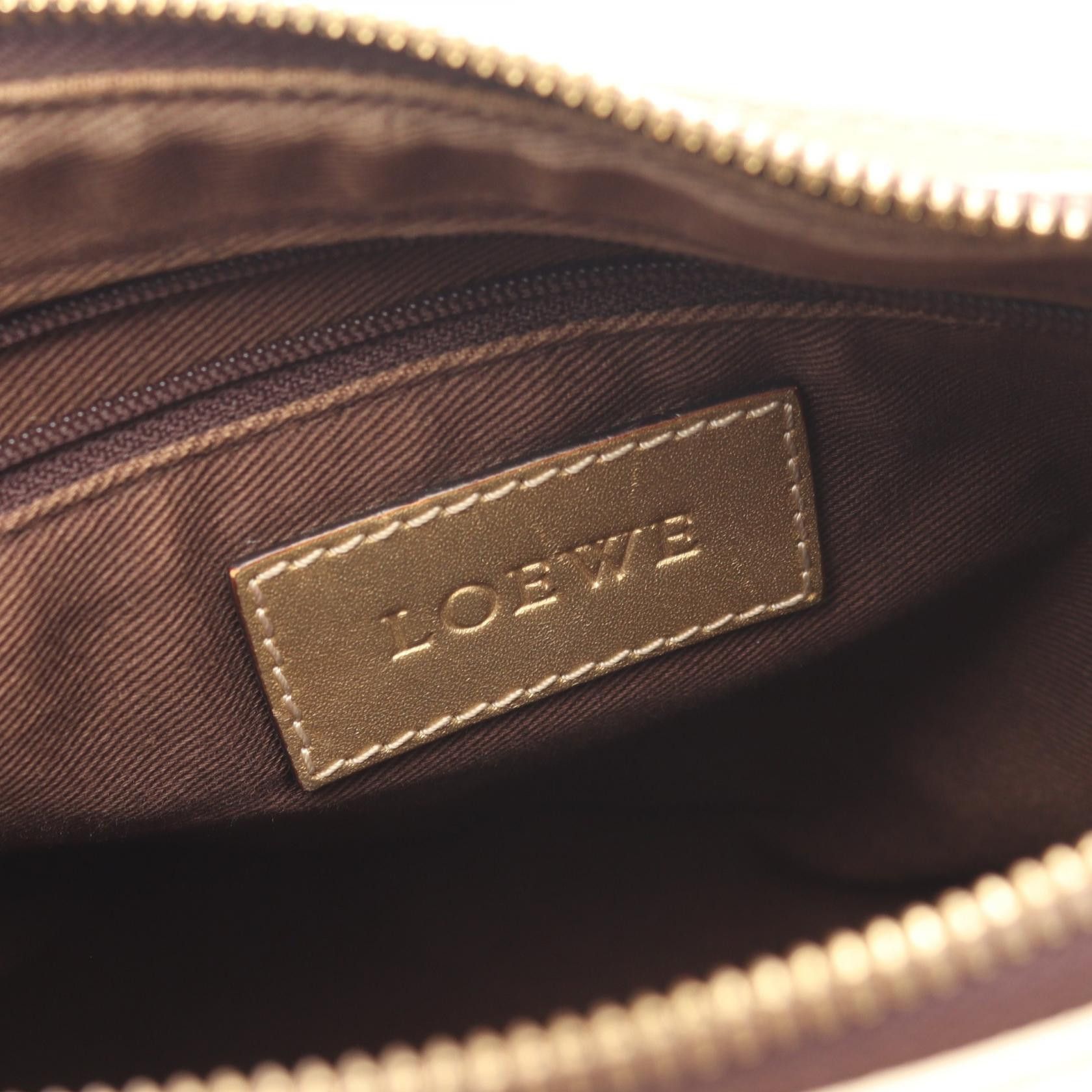 Loewe Loewe Loewe Repeat Anagram Coated Canvas Shoulder Bag Plastic / Synthetic Shoulder Bag DUTY FREE for USA Size ONE SIZE - 4 Thumbnail