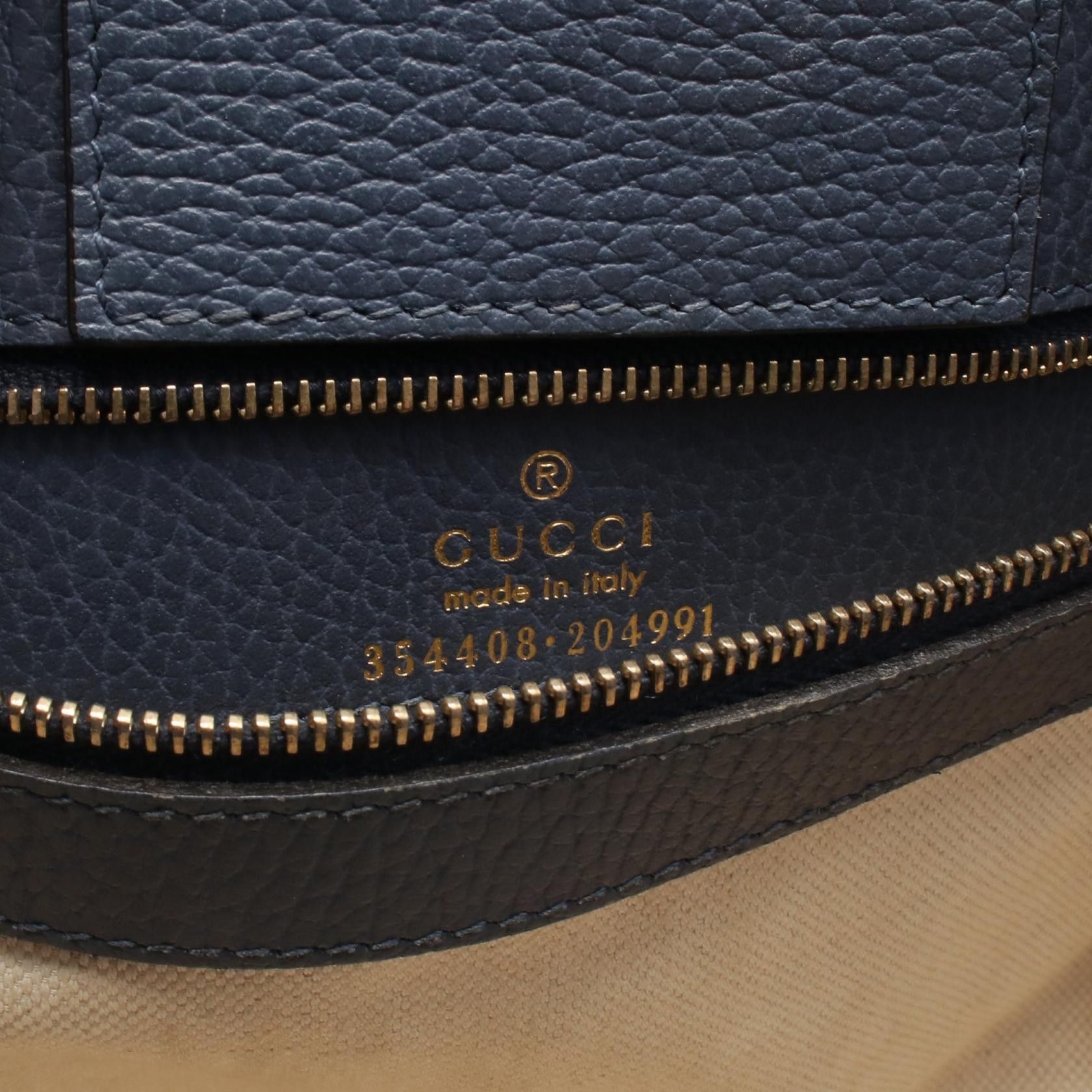 Gucci Gucci Gucci Swing Leather Tote Bag Leather Tote Bag 354408 DUTY FREE for USA Size ONE SIZE - 4 Thumbnail