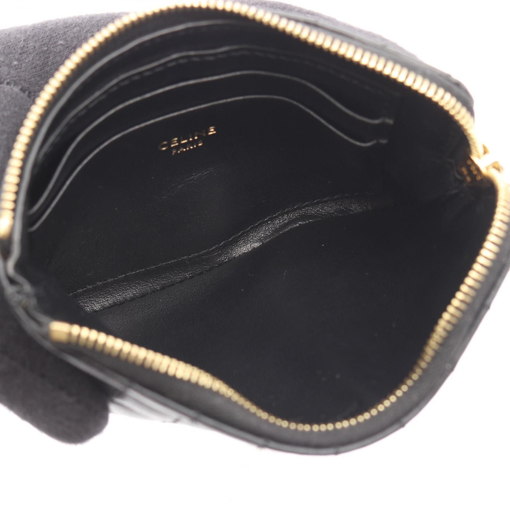 Celine Celine Celine Coin Card Pouch Leather Coin Case Leather Coin Case 10B823BFL.38NO DUTY FREE for USA Size ONE SIZE - 3 Thumbnail