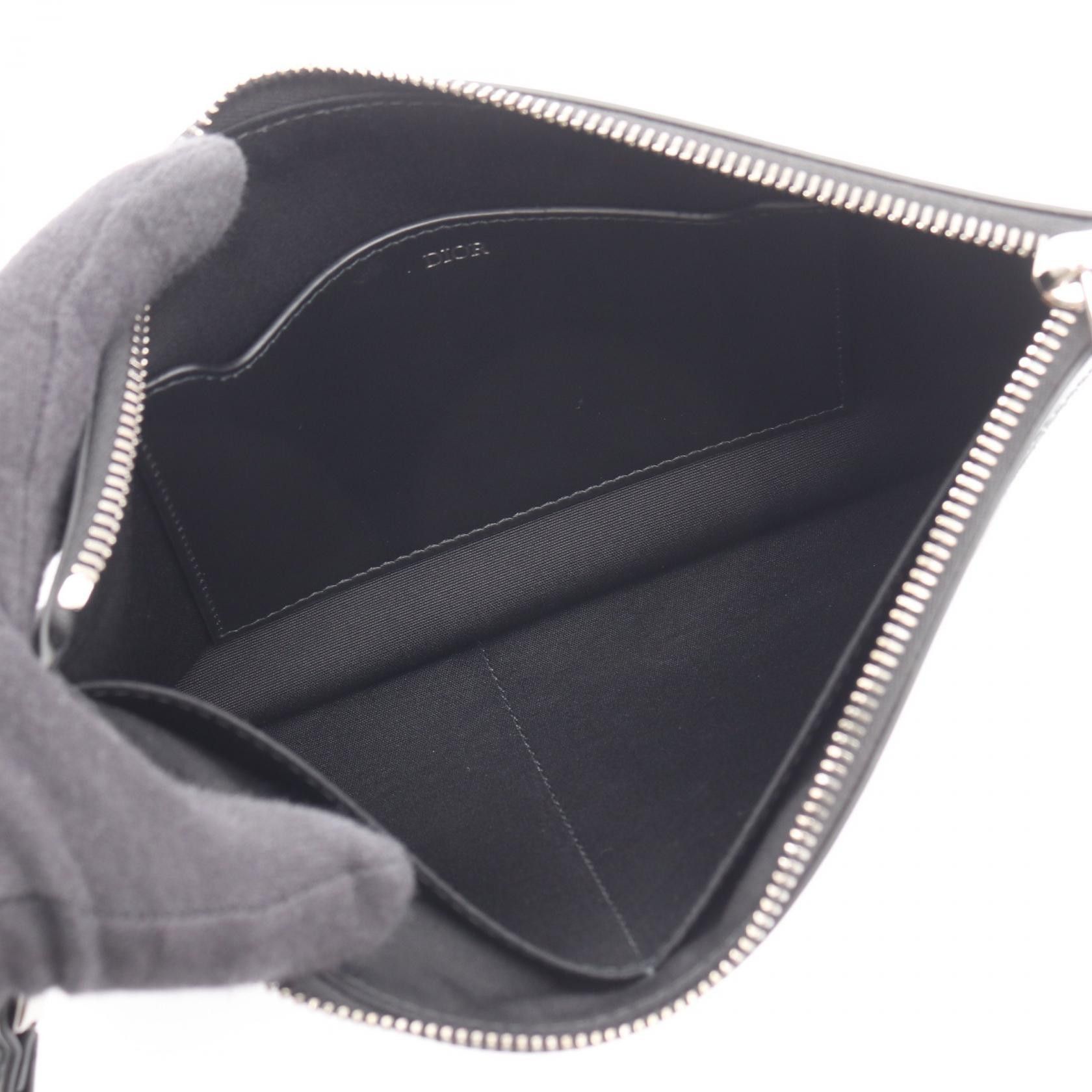 Dior Dior Dior Leather Clutch Bag Leather Clutch Bag DUTY FREE for USA Size ONE SIZE - 3 Thumbnail