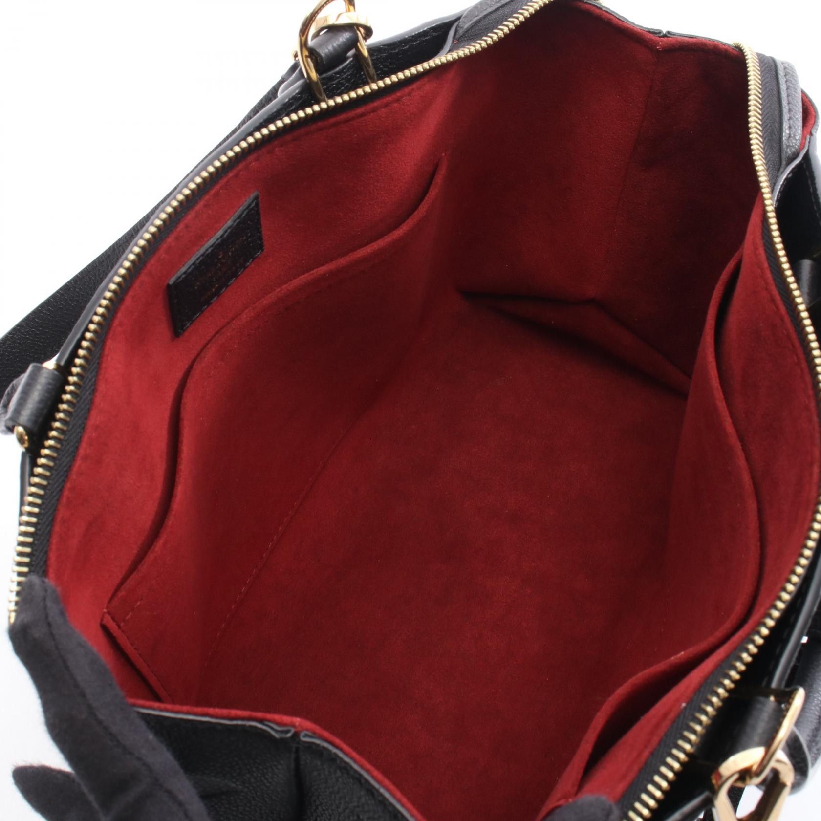 Louis Vuitton Louis Vuitton Louis Vuitton Petit Palais Monogram Empreinte handbag Leather Handbag M58916 DUTY FREE for USA Size ONE SIZE - 3 Thumbnail