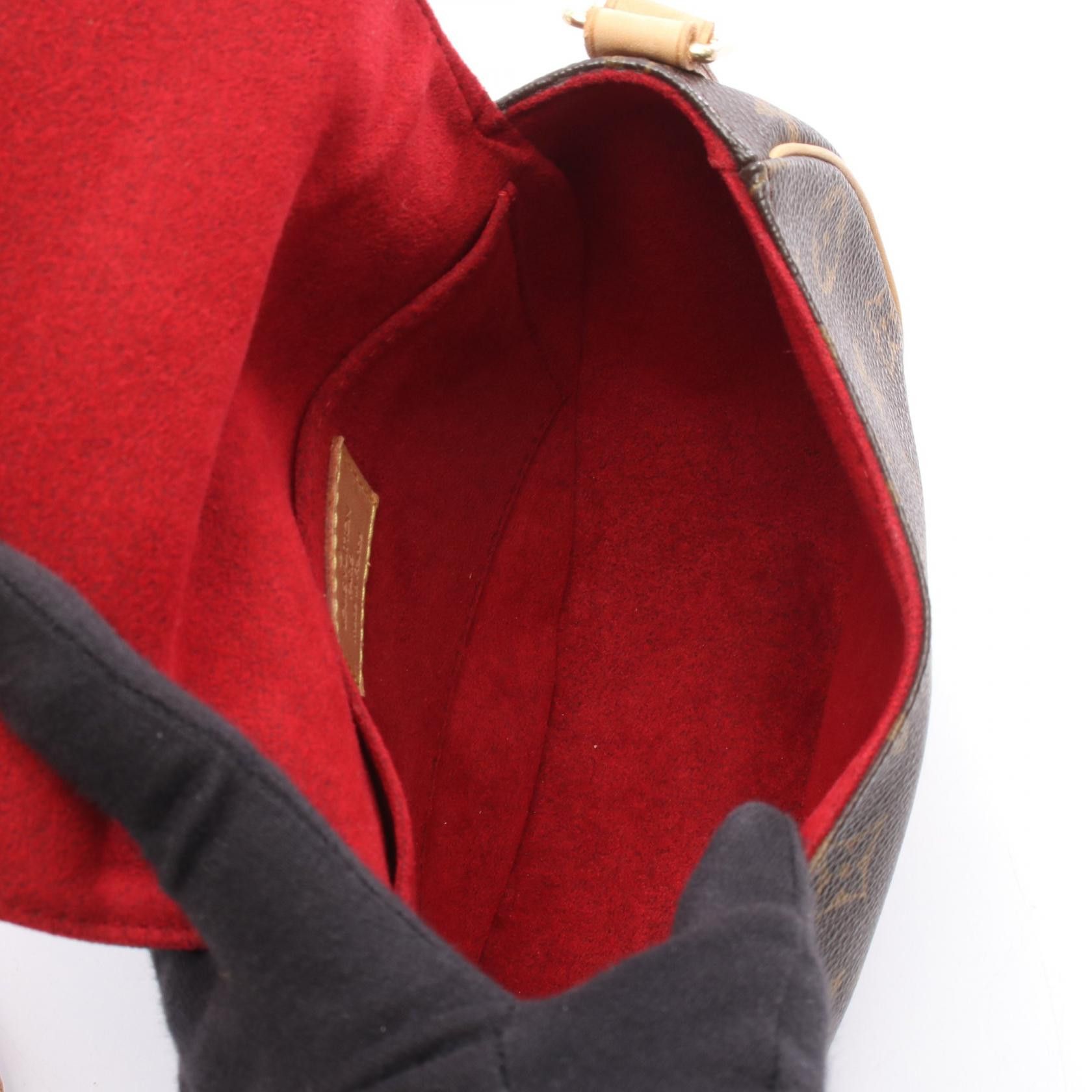 Louis Vuitton Louis Vuitton Louis Vuitton Tambourin Monogram Coated Canvas Leather Shoulder Bag Textile Shoulder Bag M51179 DUTY FREE for USA Size ONE SIZE - 3 Thumbnail