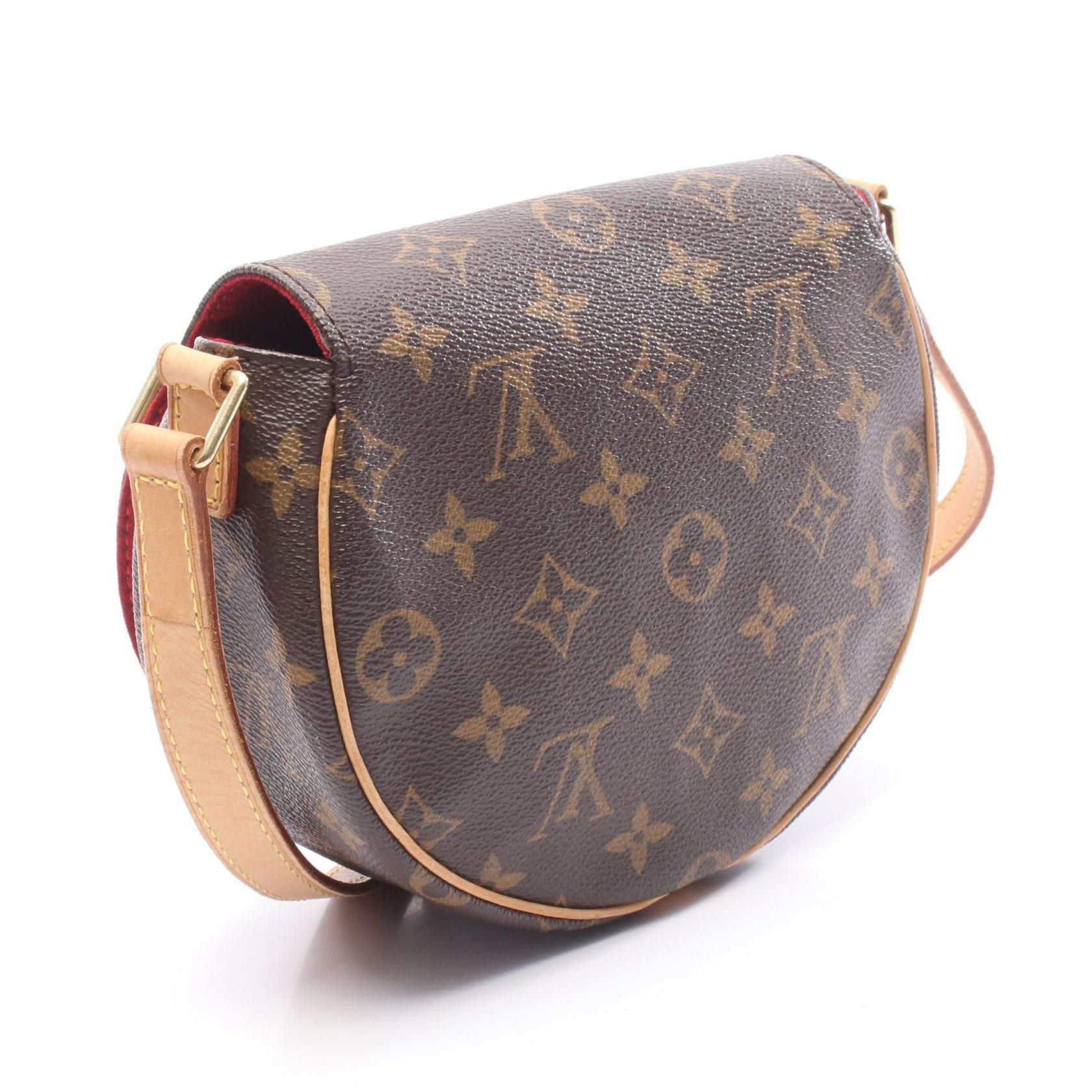 Louis Vuitton Louis Vuitton Louis Vuitton Tambourin Monogram Coated Canvas Leather Shoulder Bag Textile Shoulder Bag M51179 DUTY FREE for USA Size ONE SIZE - 2 Thumbnail