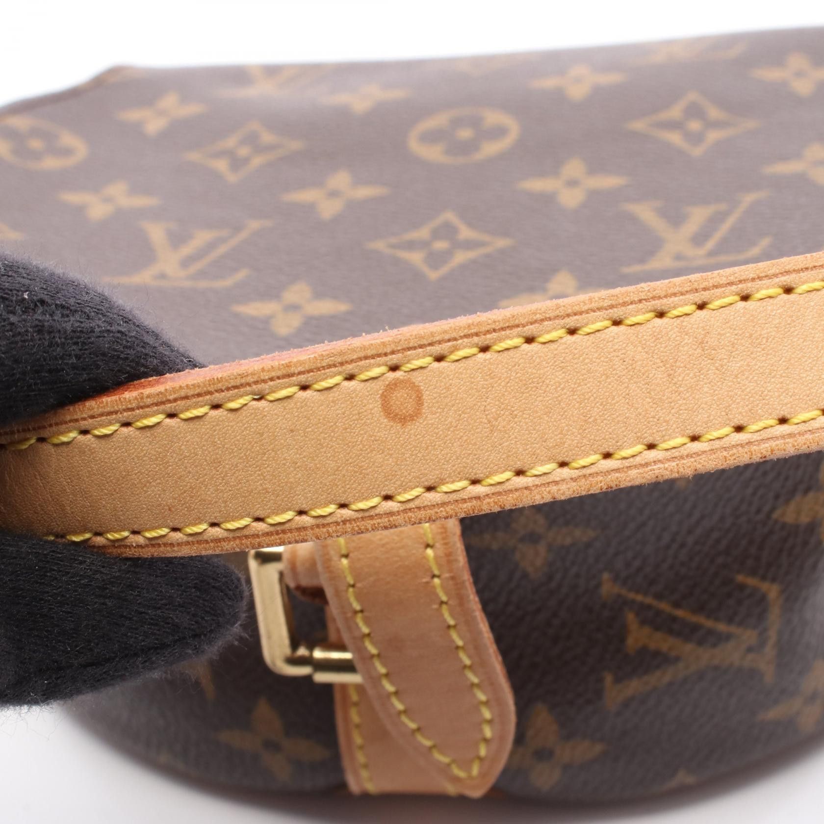 Louis Vuitton Louis Vuitton Louis Vuitton Tambourin Monogram Coated Canvas Leather Shoulder Bag Textile Shoulder Bag M51179 DUTY FREE for USA Size ONE SIZE - 8 Thumbnail