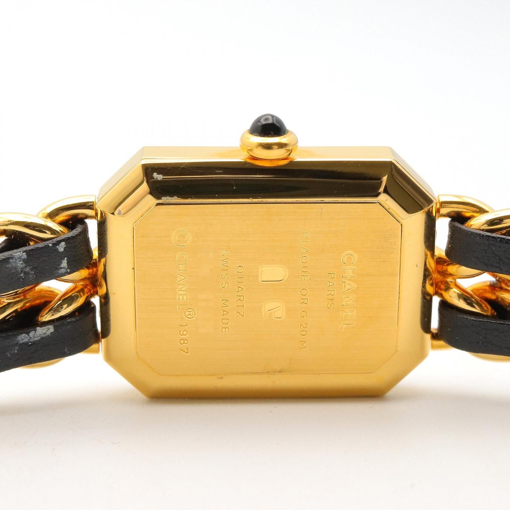 Chanel Chanel CHANEL Premiere Gold Plated Quartz Metal Quartz H0001 DUTY FREE for USA Size ONE SIZE - 5 Thumbnail