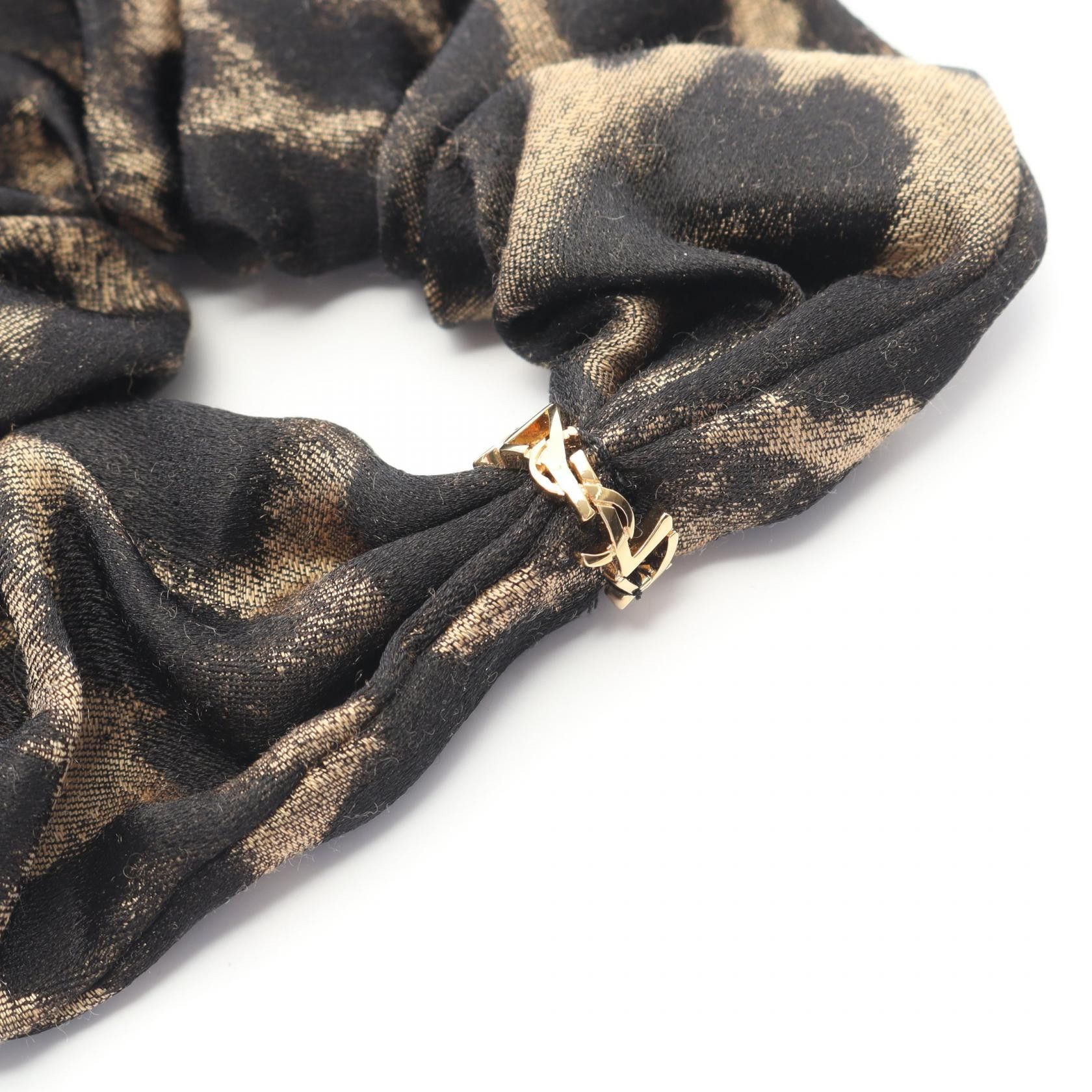 Yves Saint Laurent Yves Saint Laurent Saint Laurent Paris Cassandra Silk Cashmere Hair Accessory Textile Tops 8431753YS369780 DUTY FREE for USA Size ONE SIZE - 5 Thumbnail