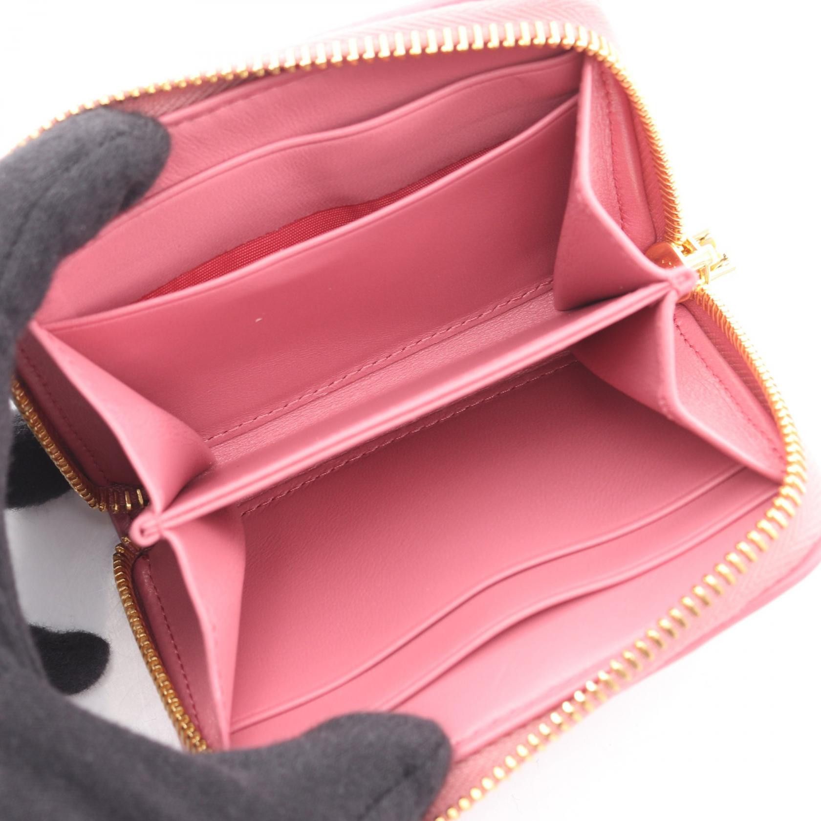 Miu Miu Miu Miu Miu Miu MATELASSE MIU Leather Coin Case Leather Coin Case 5MM268AFPPF0638 DUTY FREE for USA Size ONE SIZE - 3 Thumbnail