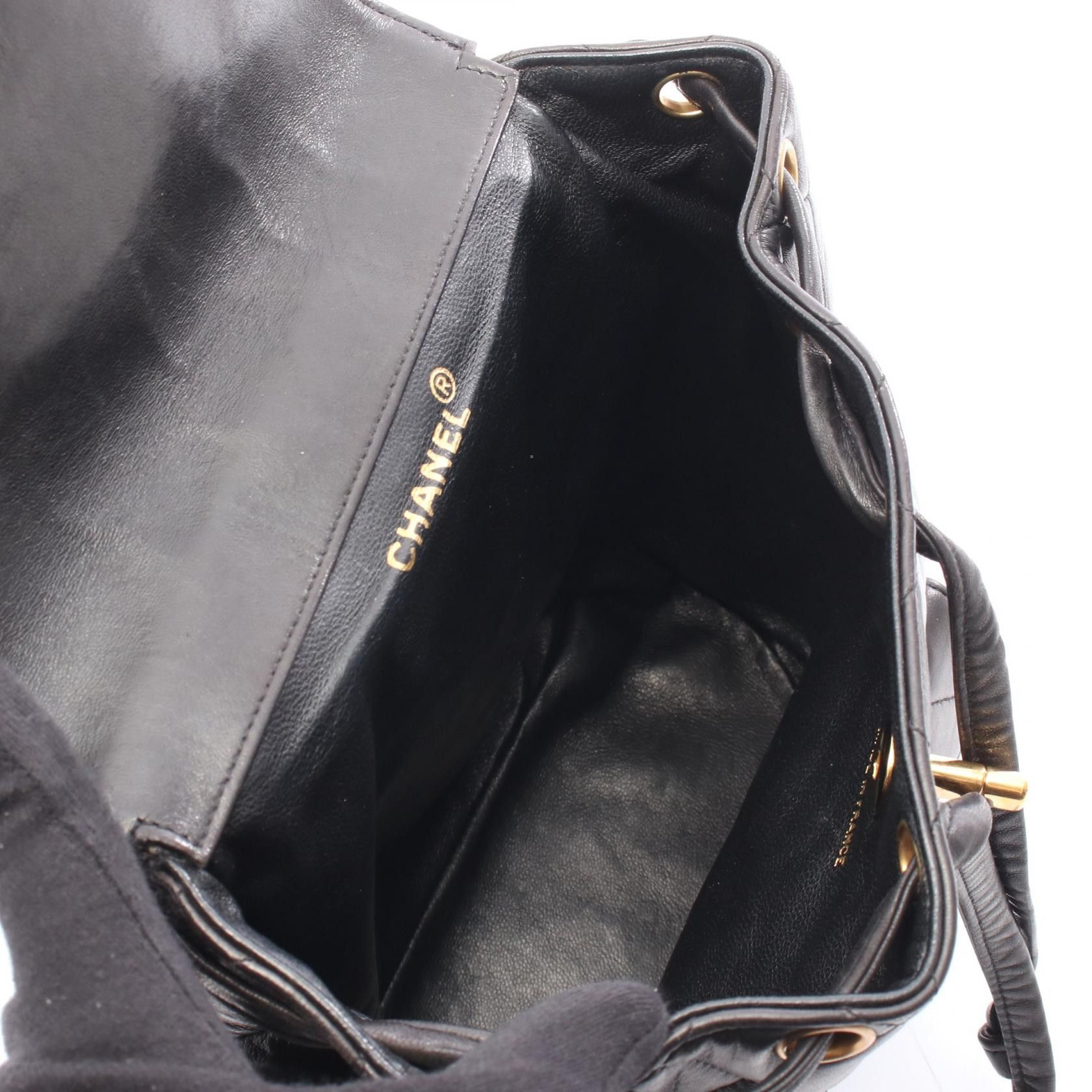 Chanel Chanel Chanel Matelasse Lambskin Backpack Leather Backpack DUTY FREE for USA Size ONE SIZE - 3 Thumbnail