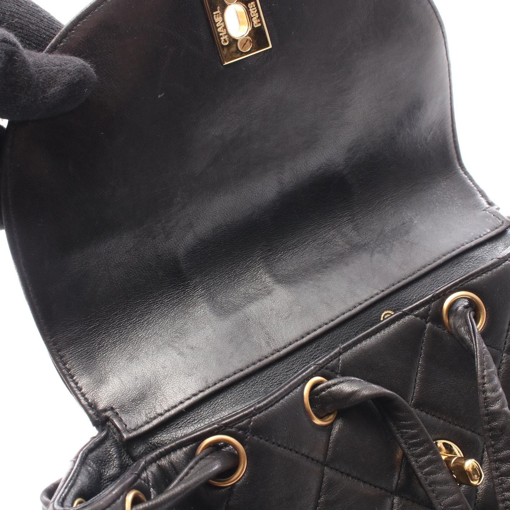 Chanel Chanel Chanel Matelasse Lambskin Backpack Leather Backpack DUTY FREE for USA Size ONE SIZE - 6 Thumbnail