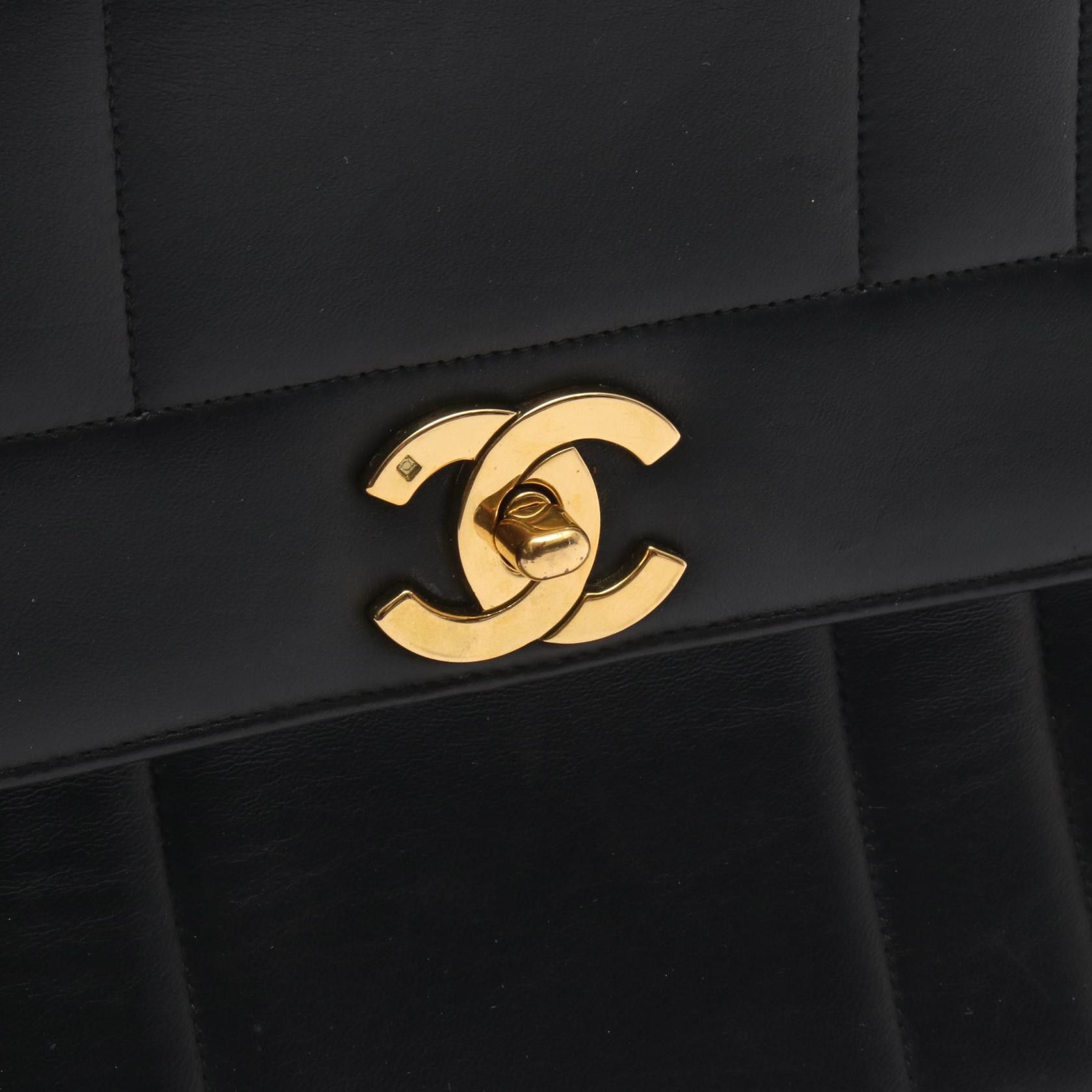 Chanel Chanel Chanel Mademoiselle Lambskin Handbag Leather Handbag DUTY FREE for USA Size ONE SIZE - 9 Thumbnail