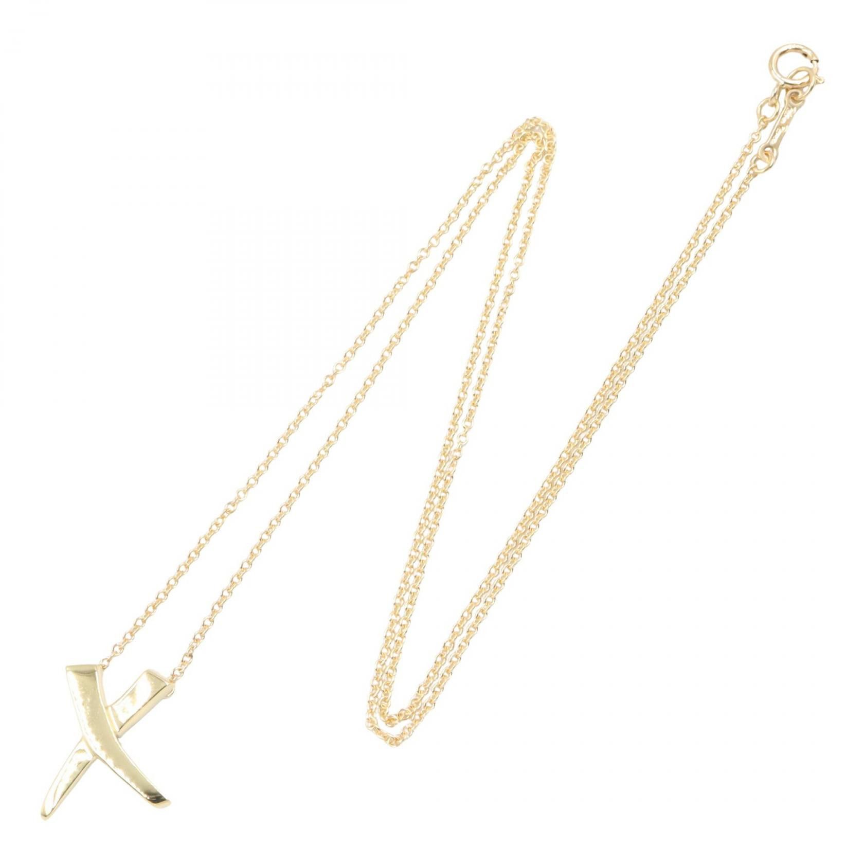 Tiffany & Co. Tiffany & Co. Tiffany & Co. Kiss Au750 Necklace Precious Metal Necklace DUTY FREE for USA Size ONE SIZE - 2 Thumbnail