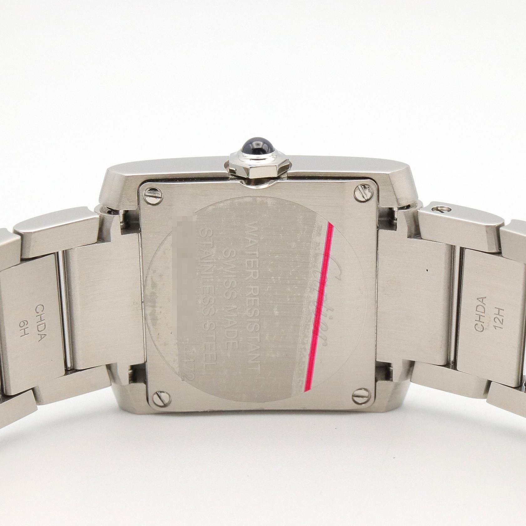 Cartier Cartier Cartier Tank Francaise Stainless Steel Ladies Watch Metal Quartz WSTA0065 DUTY FREE for USA Size ONE SIZE - 5 Thumbnail