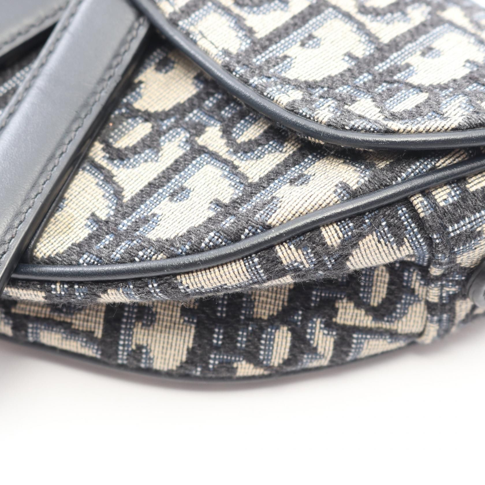 Dior Dior Dior Saddle Bag Oblique Jacquard Canvas Handbag Textile Handbag DUTY FREE for USA Size ONE SIZE - 5 Thumbnail