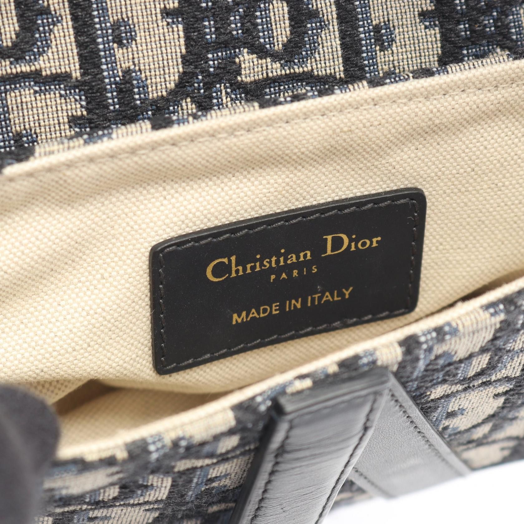 Dior Dior Dior Saddle Bag Oblique Jacquard Canvas Handbag Textile Handbag DUTY FREE for USA Size ONE SIZE - 4 Thumbnail