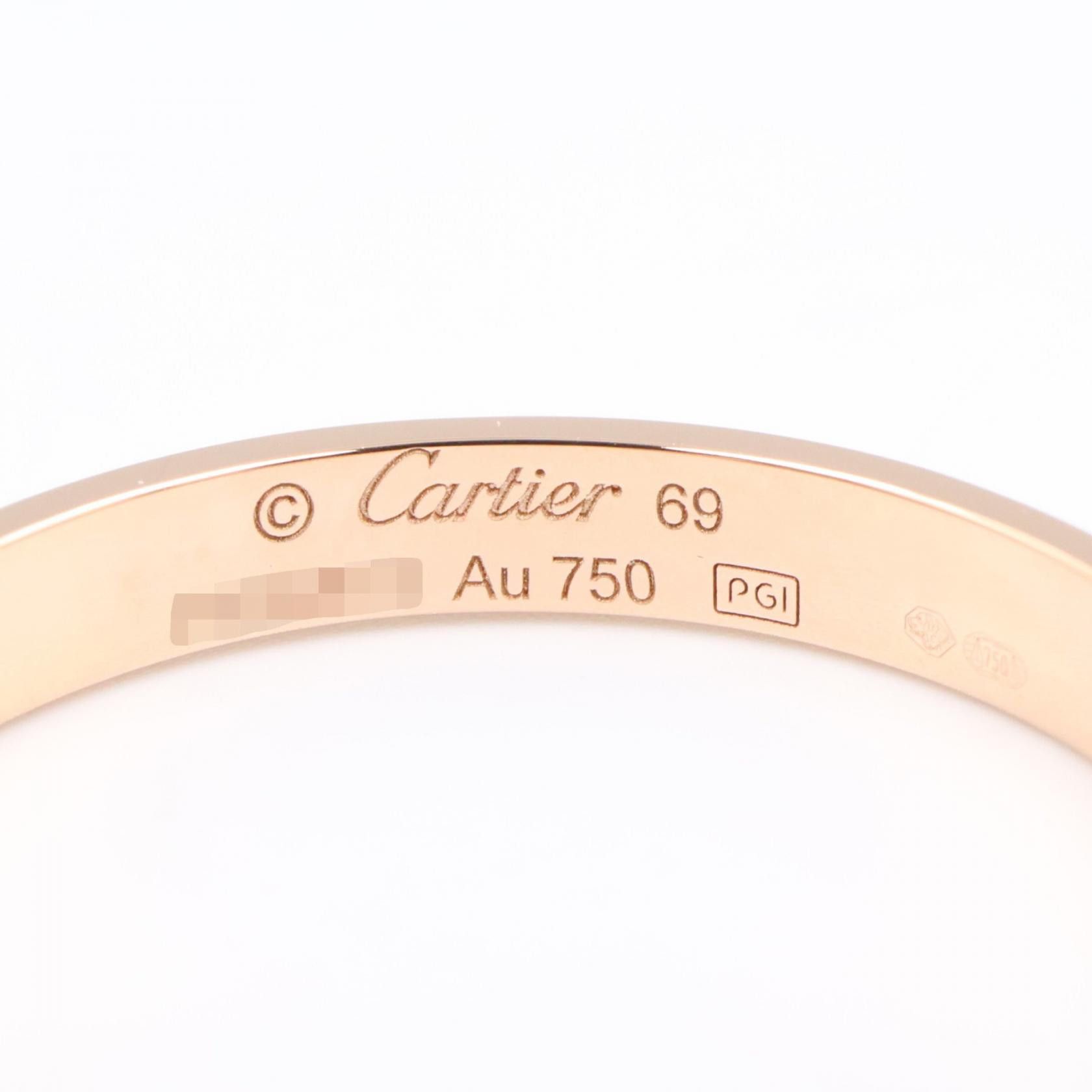 Cartier Cartier Cartier Mini Love Au750 Ring Size 28 Precious Metal Ring B4085200 DUTY FREE for USA Size ONE SIZE - 3 Thumbnail