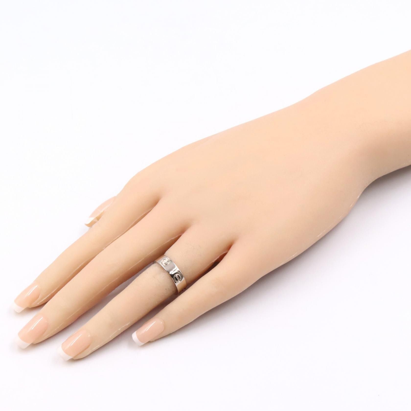 Cartier Cartier Cartier Love Au750 White Gold Ring Size 9 Precious Metal Ring B4084700 DUTY FREE for USA Size ONE SIZE - 7 Thumbnail