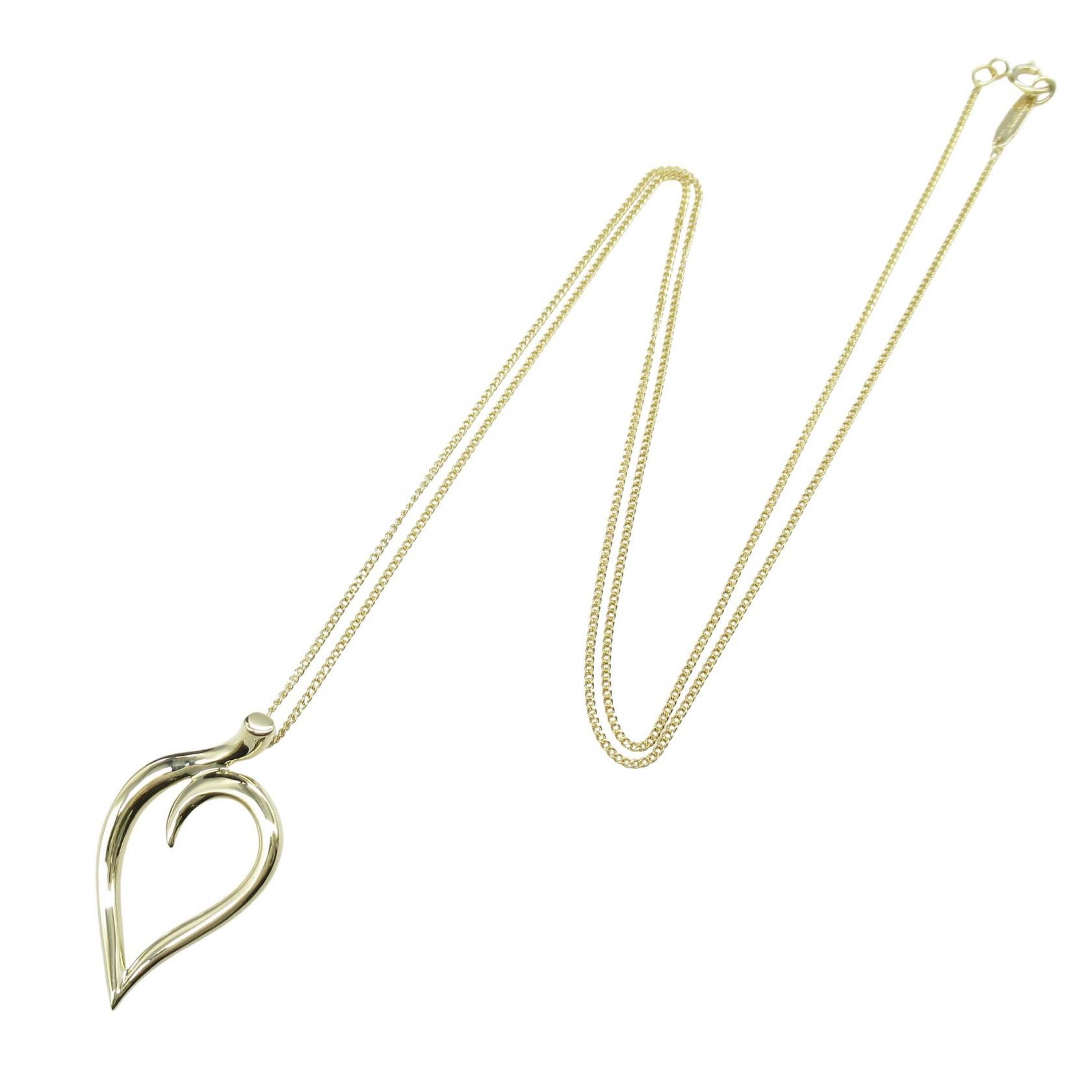 Tiffany & Co. Tiffany & Co. Tiffany & Co. Leaf Au750 Necklace Precious Metal Necklace DUTY FREE for USA Size ONE SIZE - 2 Thumbnail