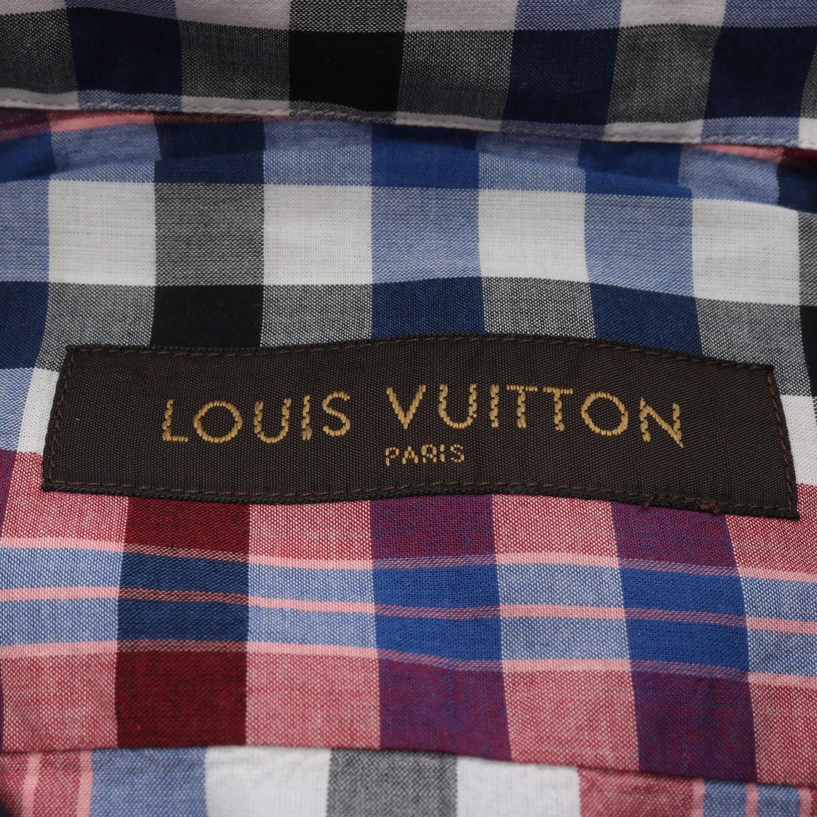 Louis Vuitton Louis Vuitton Louis Vuitton Cotton Top Textile Tops DUTY FREE for USA Size ONE SIZE - 3 Thumbnail