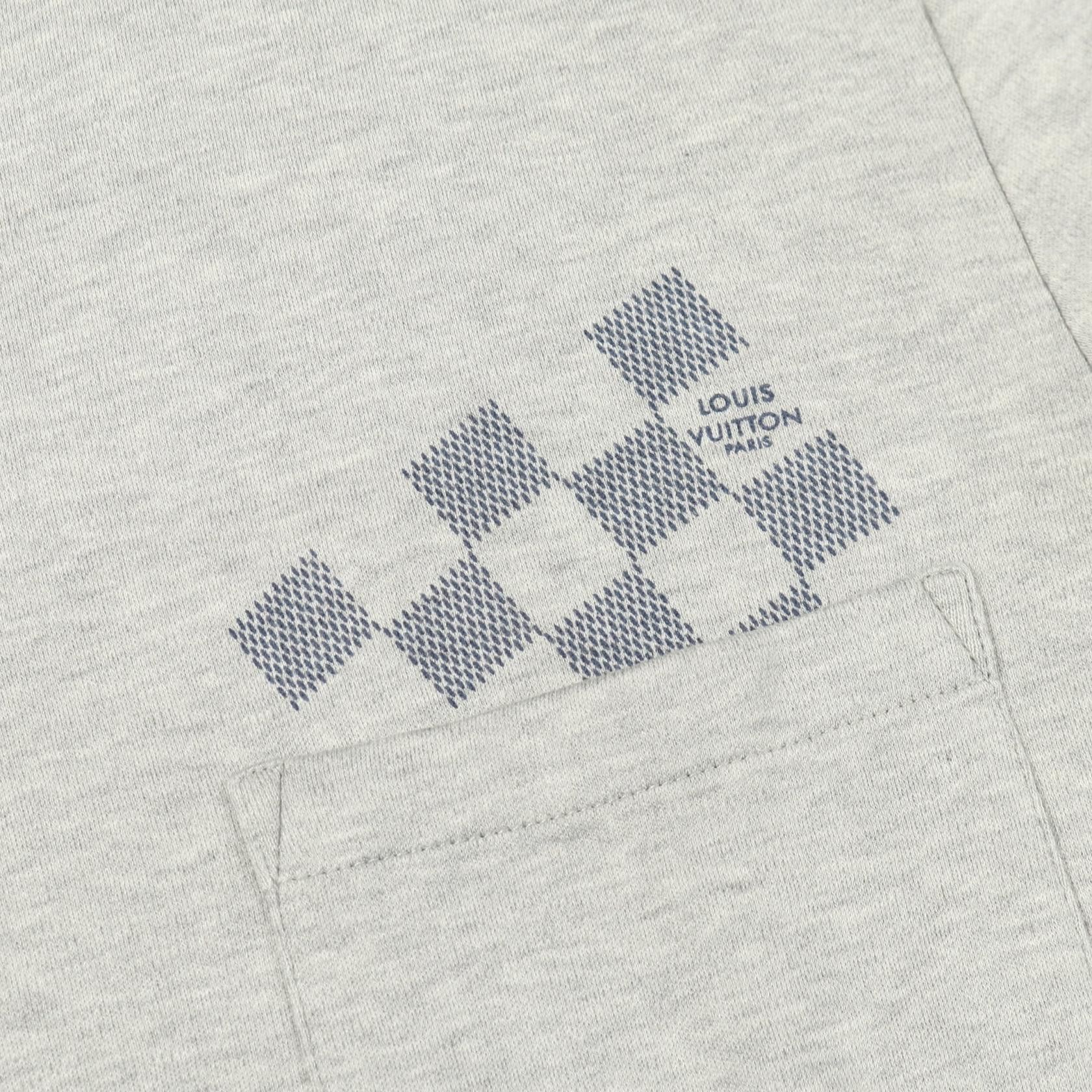 Louis Vuitton Louis Vuitton Louis Vuitton Damier Cotton T Shirt Textile T-Shirts RM131M H3JR09CMS DUTY FREE for USA Size ONE SIZE - 7 Thumbnail