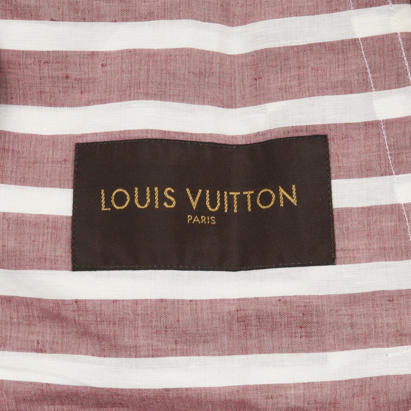 Louis Vuitton Louis Vuitton Louis Vuitton Cotton Jacket Textile Outerwear RM141M H5BS13LIJ DUTY FREE for USA Size ONE SIZE - 3 Thumbnail