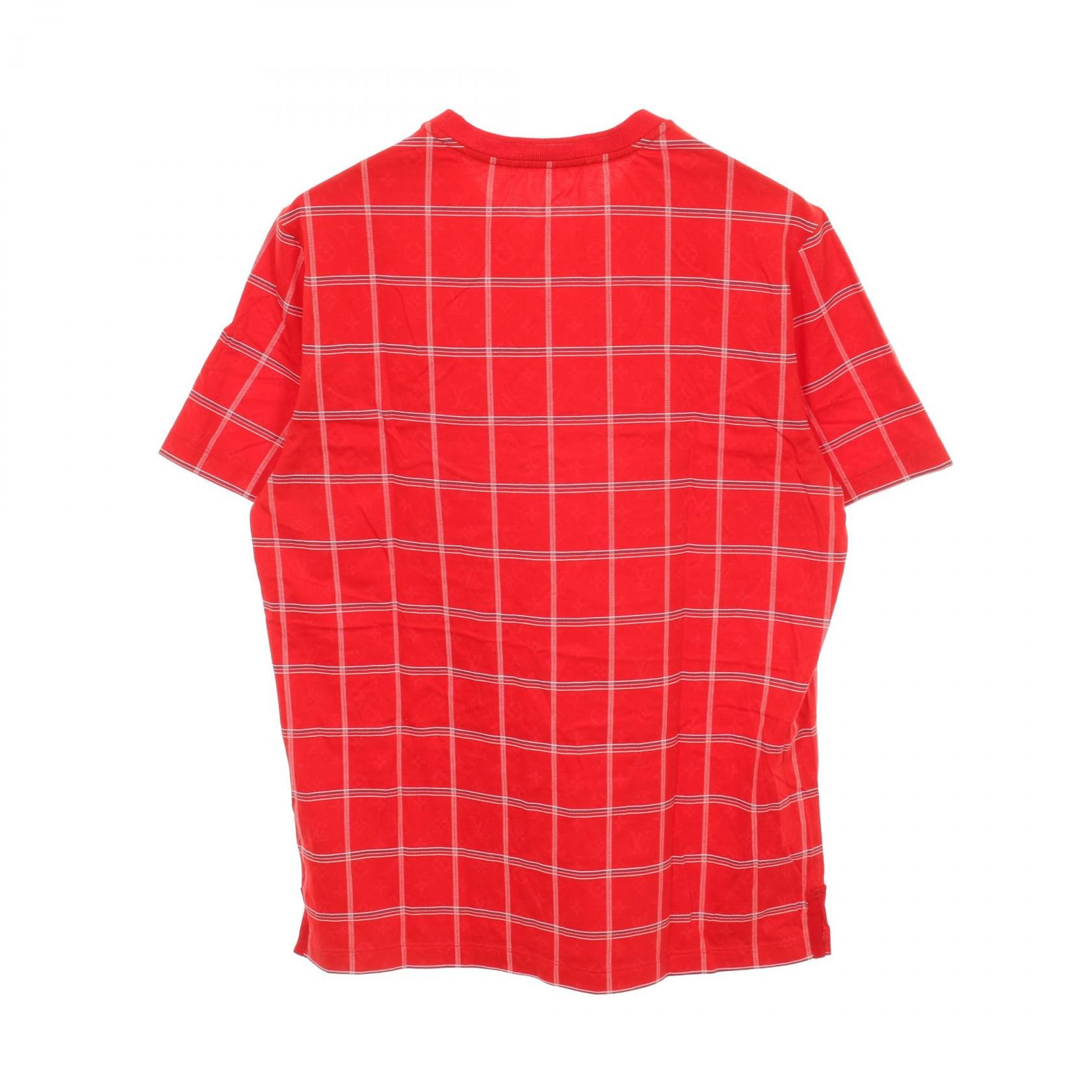 Louis Vuitton Louis Vuitton Louis Vuitton Embroidered Cotton T Shirt Textile T-Shirts DUTY FREE for USA Size ONE SIZE - 2 Thumbnail