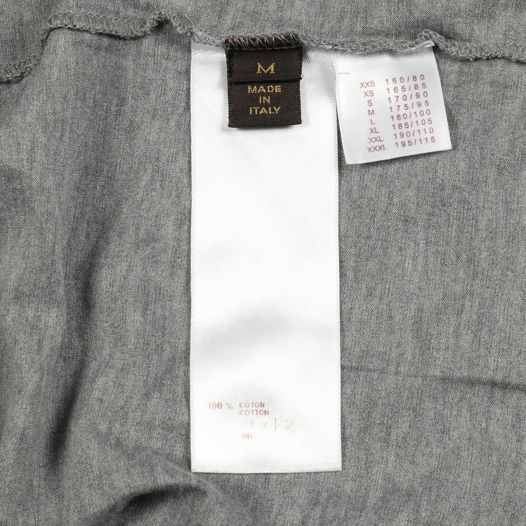 Louis Vuitton Louis Vuitton Louis Vuitton Cotton T Shirt Textile T-Shirts RM141M H5JR14JEZ DUTY FREE for USA Size ONE SIZE - 4 Thumbnail