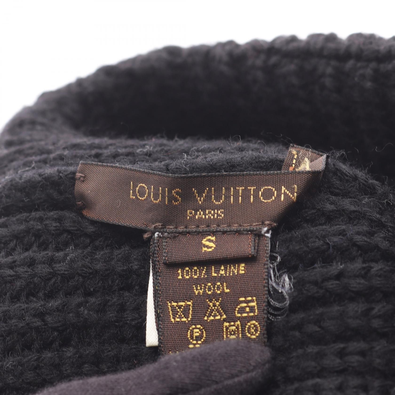 Louis Vuitton Louis Vuitton Louis Vuitton Wool Knit Cap Textile Hats DUTY FREE for USA Size ONE SIZE - 4 Thumbnail