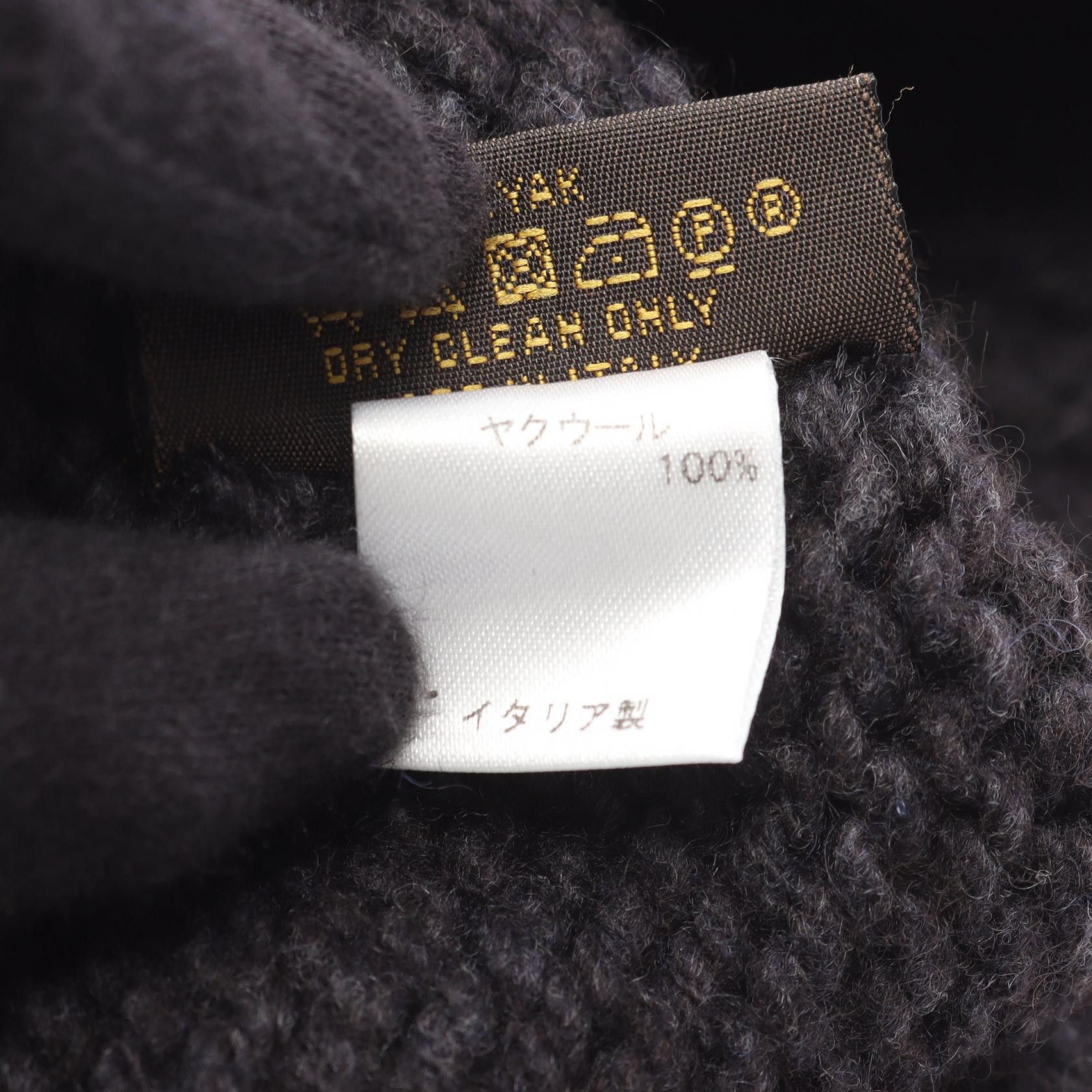 Louis Vuitton Louis Vuitton Louis Vuitton Yak Scarf Textile Scarf DUTY FREE for USA Size ONE SIZE - 4 Thumbnail