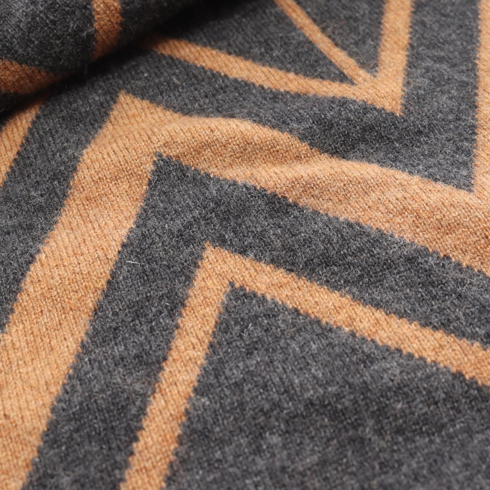 Louis Vuitton Louis Vuitton Louis Vuitton Echarpe V Caracolum Cashmere Scarf Textile Scarf DUTY FREE for USA Size ONE SIZE - 5 Thumbnail