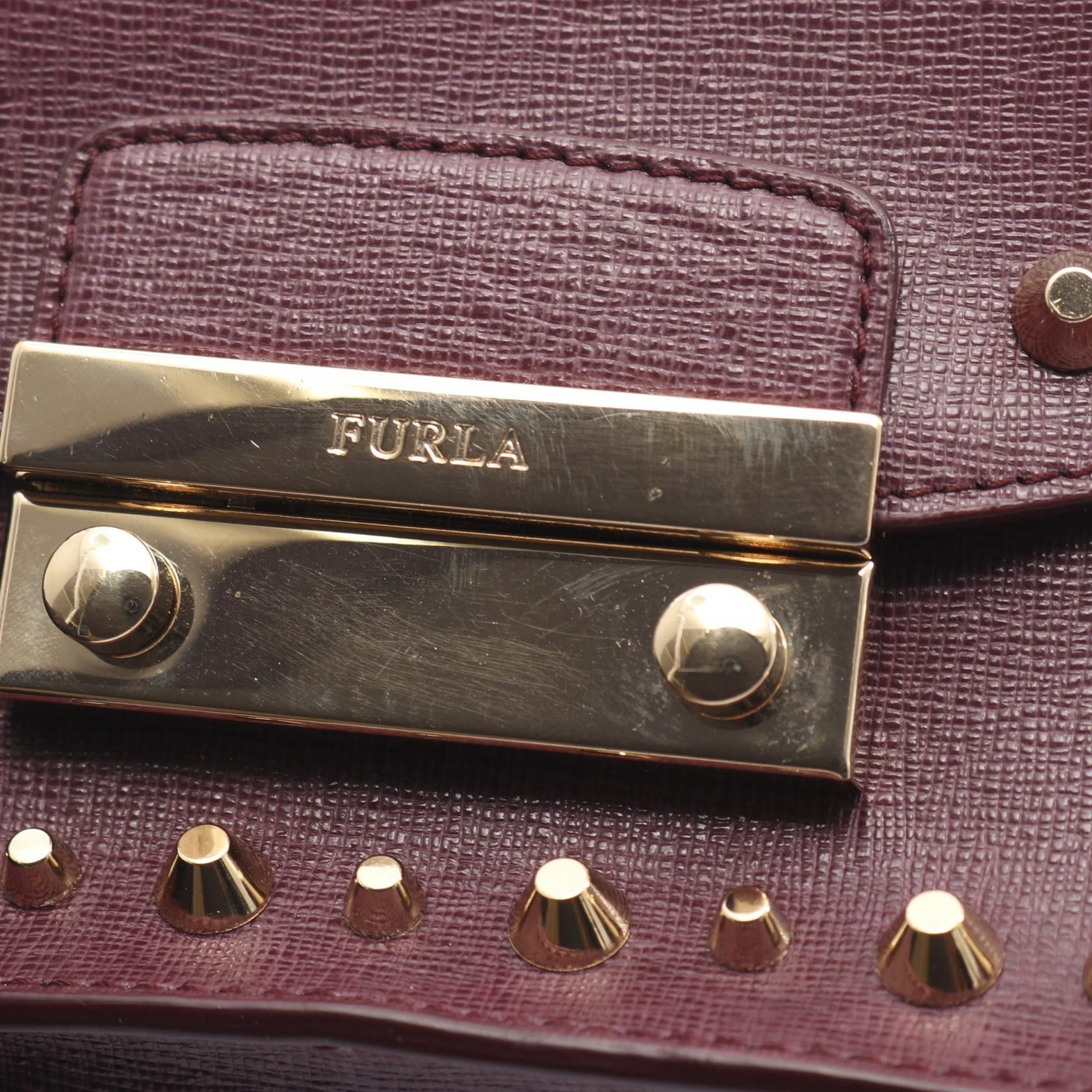 Furla Furla Furla JULIA Leather Shoulder Bag Leather Shoulder Bag DUTY FREE for USA Size ONE SIZE - 7 Thumbnail