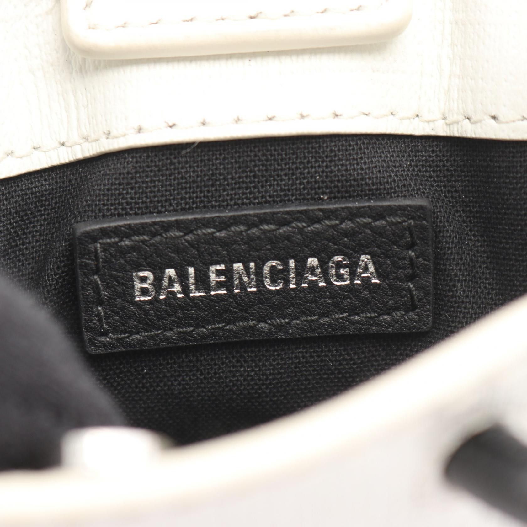 Balenciaga Balenciaga Balenciaga SHOPPING PHONE HOLDER leather shoulder bag Leather Shoulder Bag 593826 DUTY FREE for USA Size ONE SIZE - 4 Thumbnail