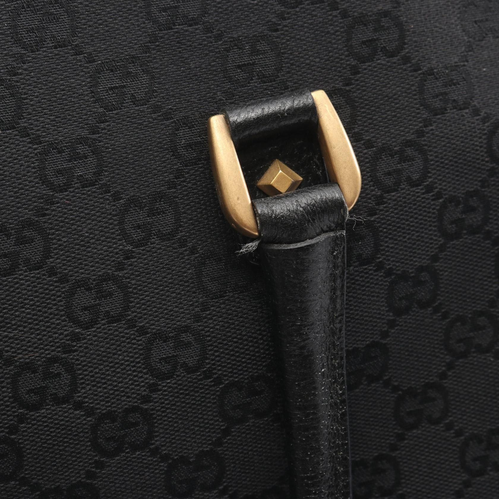Gucci Gucci Gucci GG Canvas Handbag Textile Handbag 120897 DUTY FREE for USA Size ONE SIZE - 6 Thumbnail