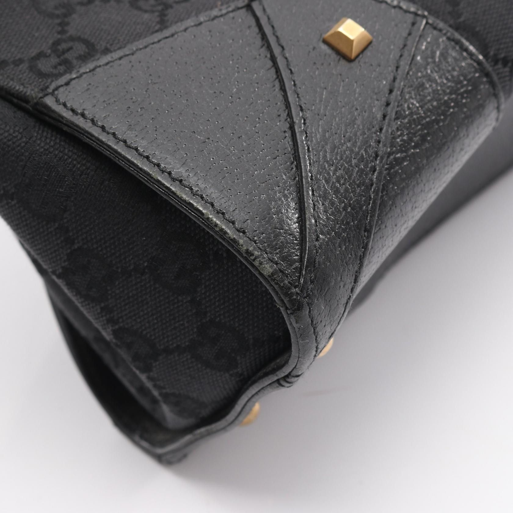 Gucci Gucci Gucci GG Canvas Handbag Textile Handbag 120897 DUTY FREE for USA Size ONE SIZE - 8 Thumbnail