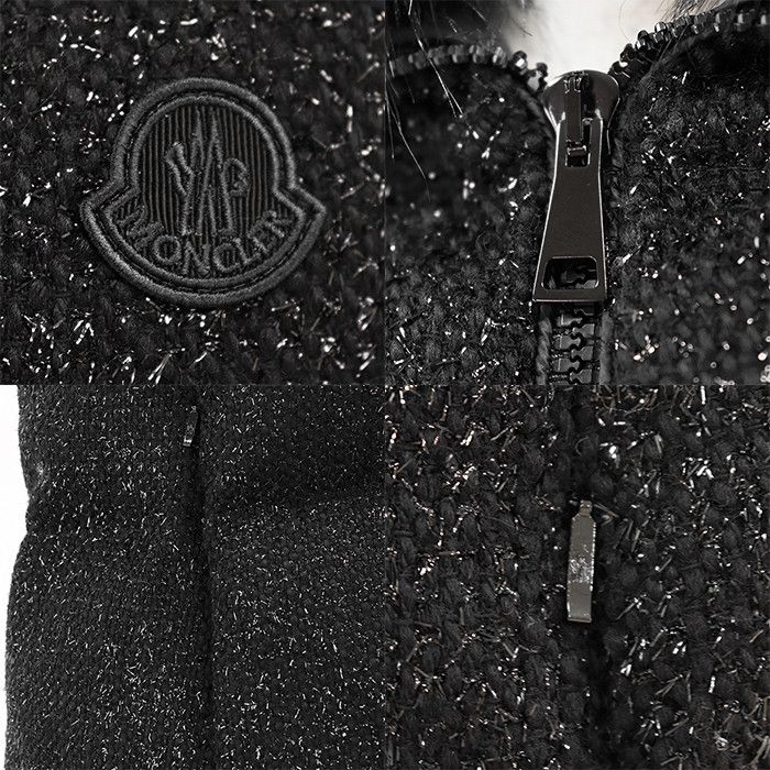 Moncler Moncler Moncler CARRELET GILET wool nylon down vest Textile Outerwear CARRELET GILET DUTY FREE for USA Size ONE SIZE - 3 Thumbnail