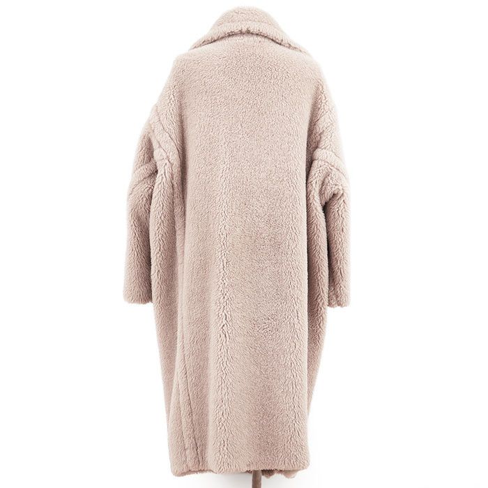 Max Mara MaxMara MaxMara Teddy Bear Alpaca Wool Silk Coat Textile Outerwear TEDGIRL DUTY FREE for USA Size ONE SIZE - 7 Thumbnail