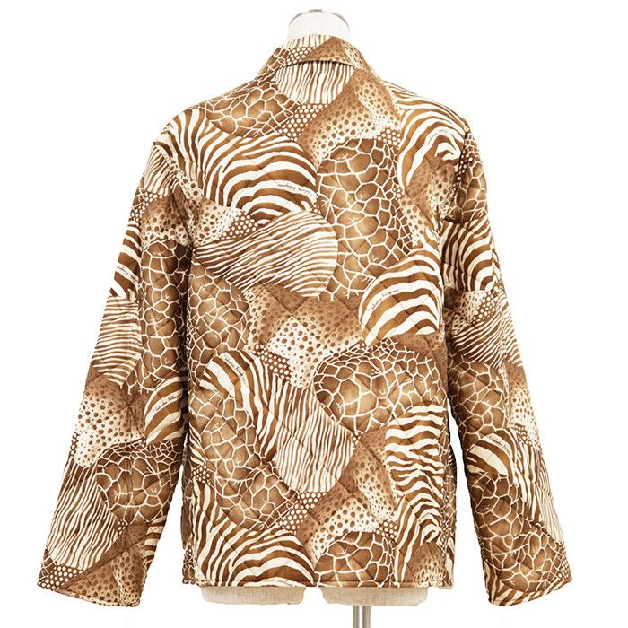 Salvatore Ferragamo Salvatore Ferragamo Salvatore Ferragamo Silk Quilted Jacket Textile Outerwear DUTY FREE for USA Size ONE SIZE - 7 Thumbnail