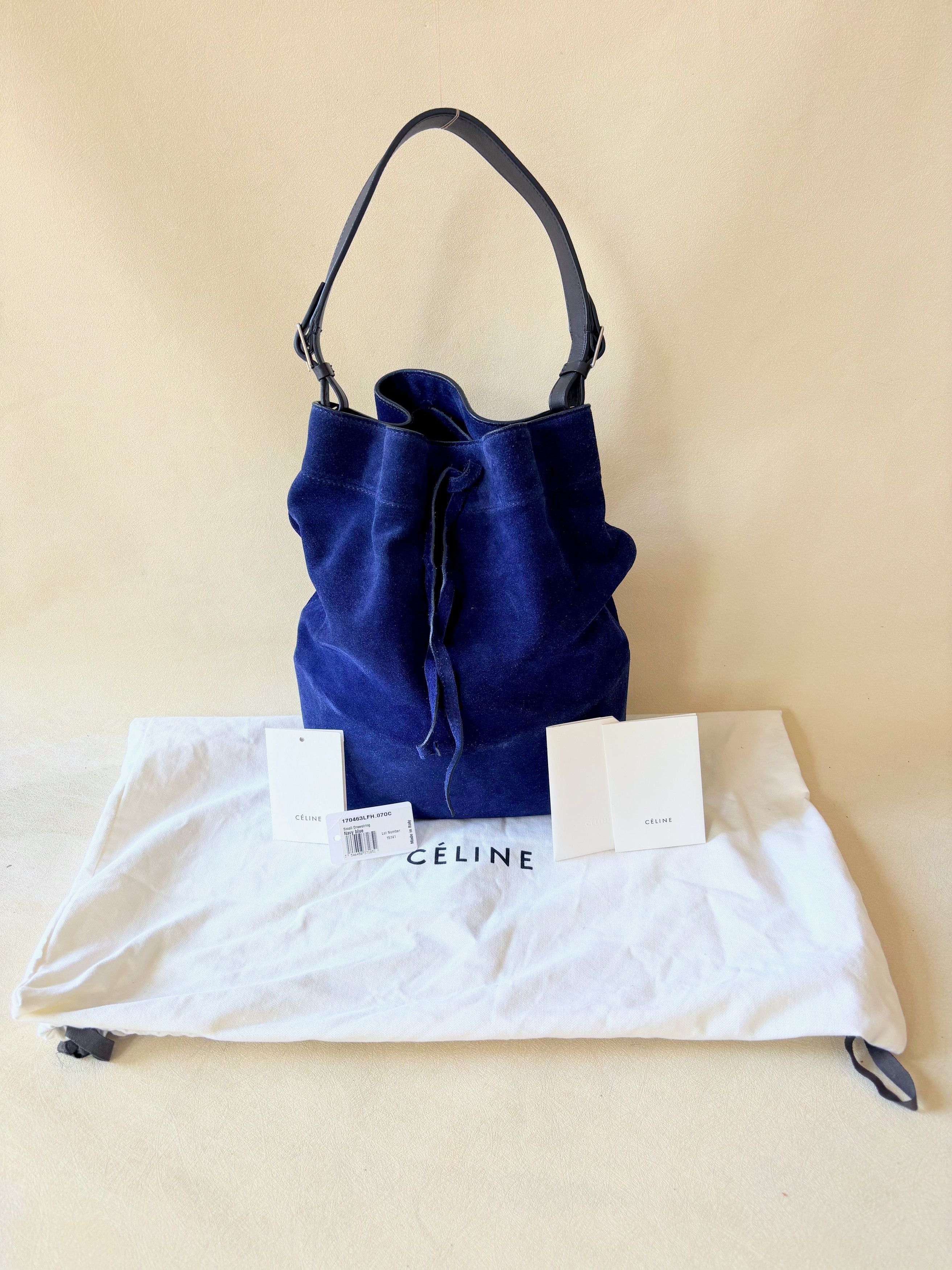 Celine CÉLINE Sac Seau Veau Velours Size ONE SIZE - 13 Thumbnail