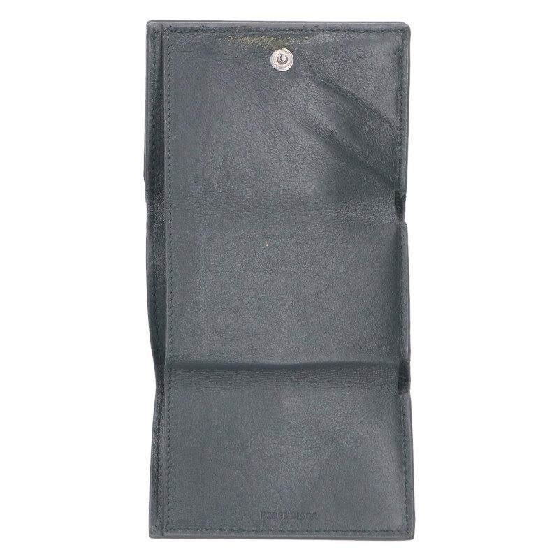 Balenciaga Balenciaga Compact Wallet Wallet Gray Size ONE SIZE - 3 Thumbnail