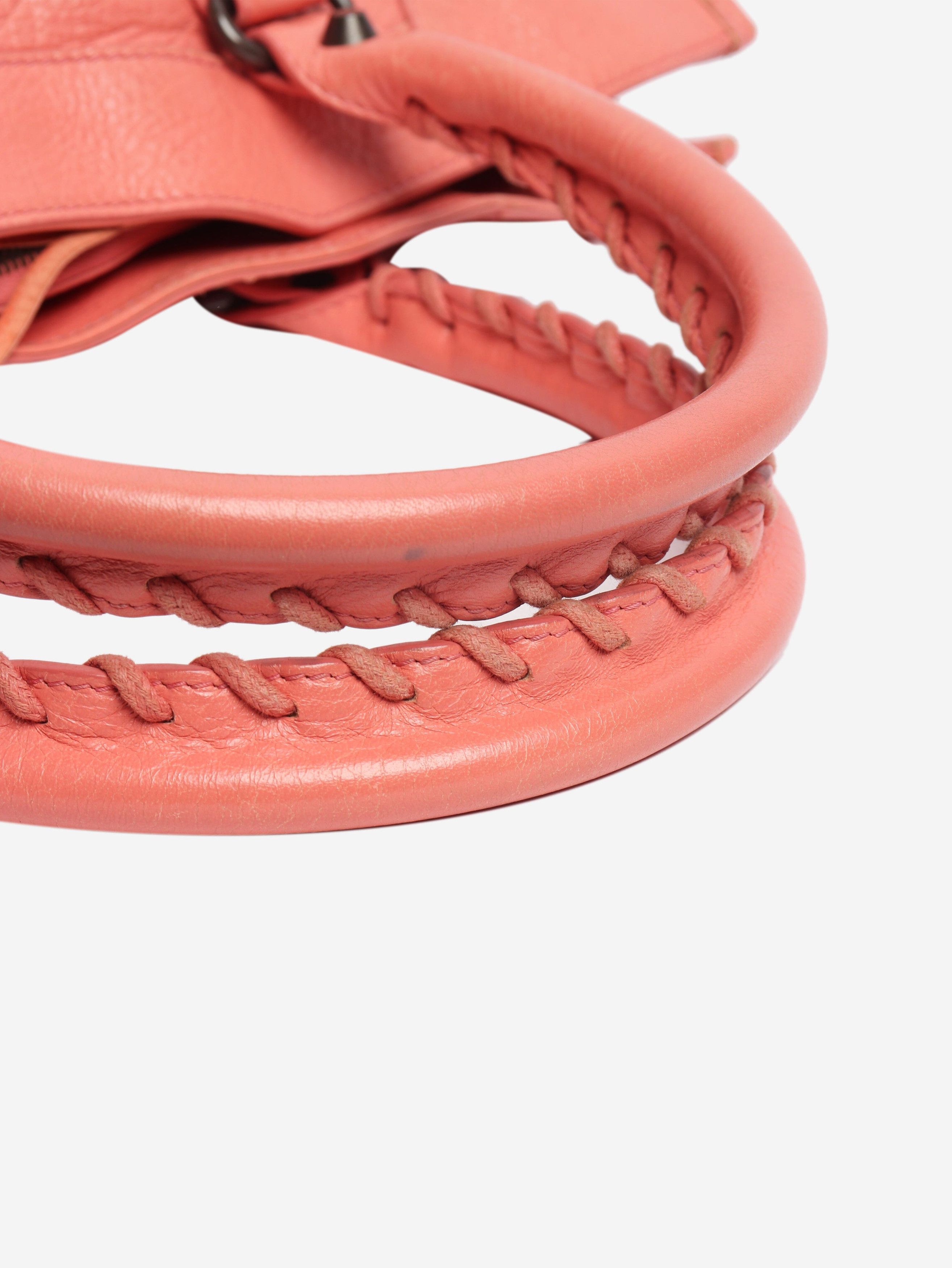 Balenciaga Pink maxi City bag Size ONE SIZE - 4 Thumbnail