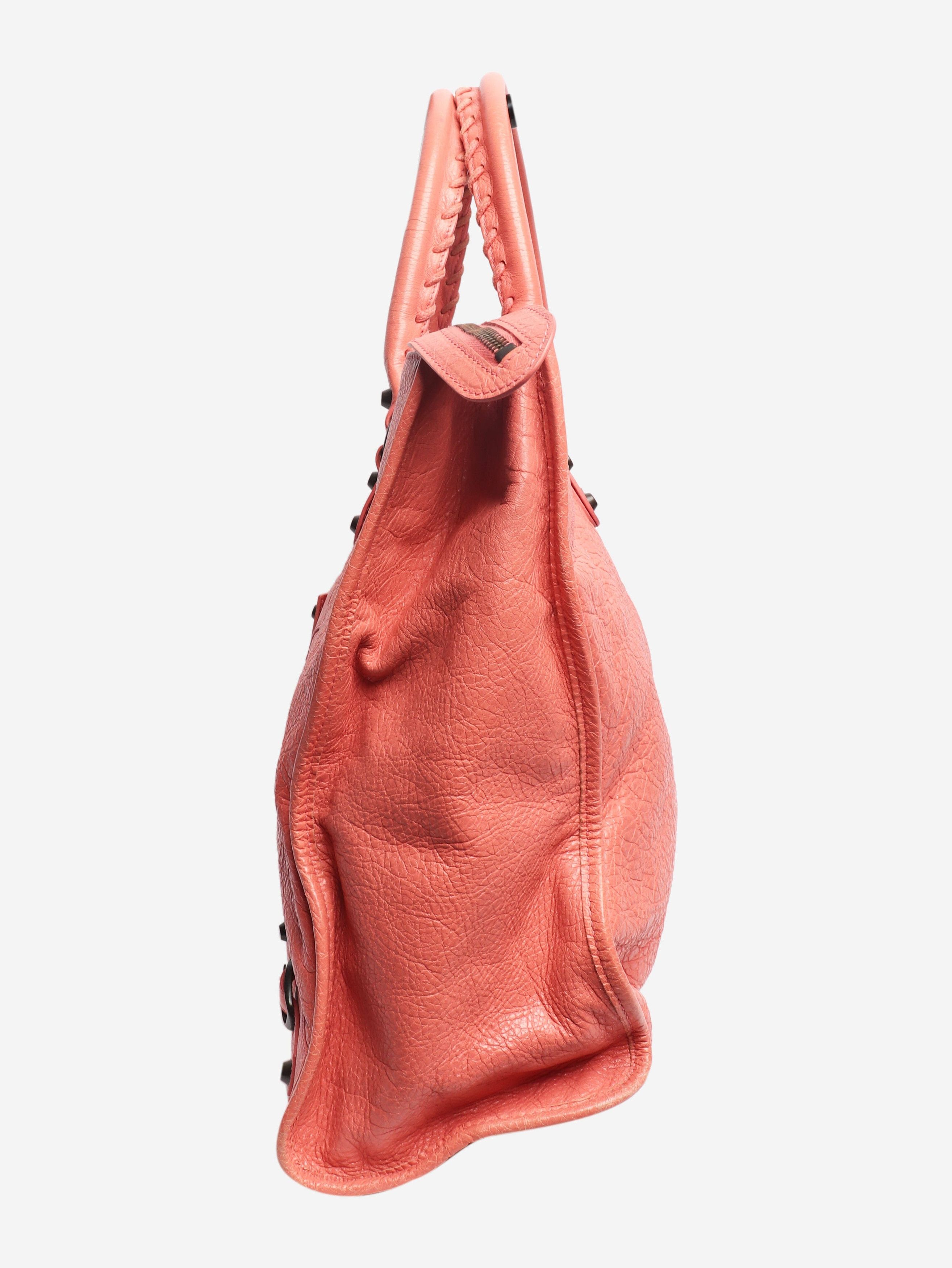 Balenciaga Pink maxi City bag Size ONE SIZE - 2 Thumbnail