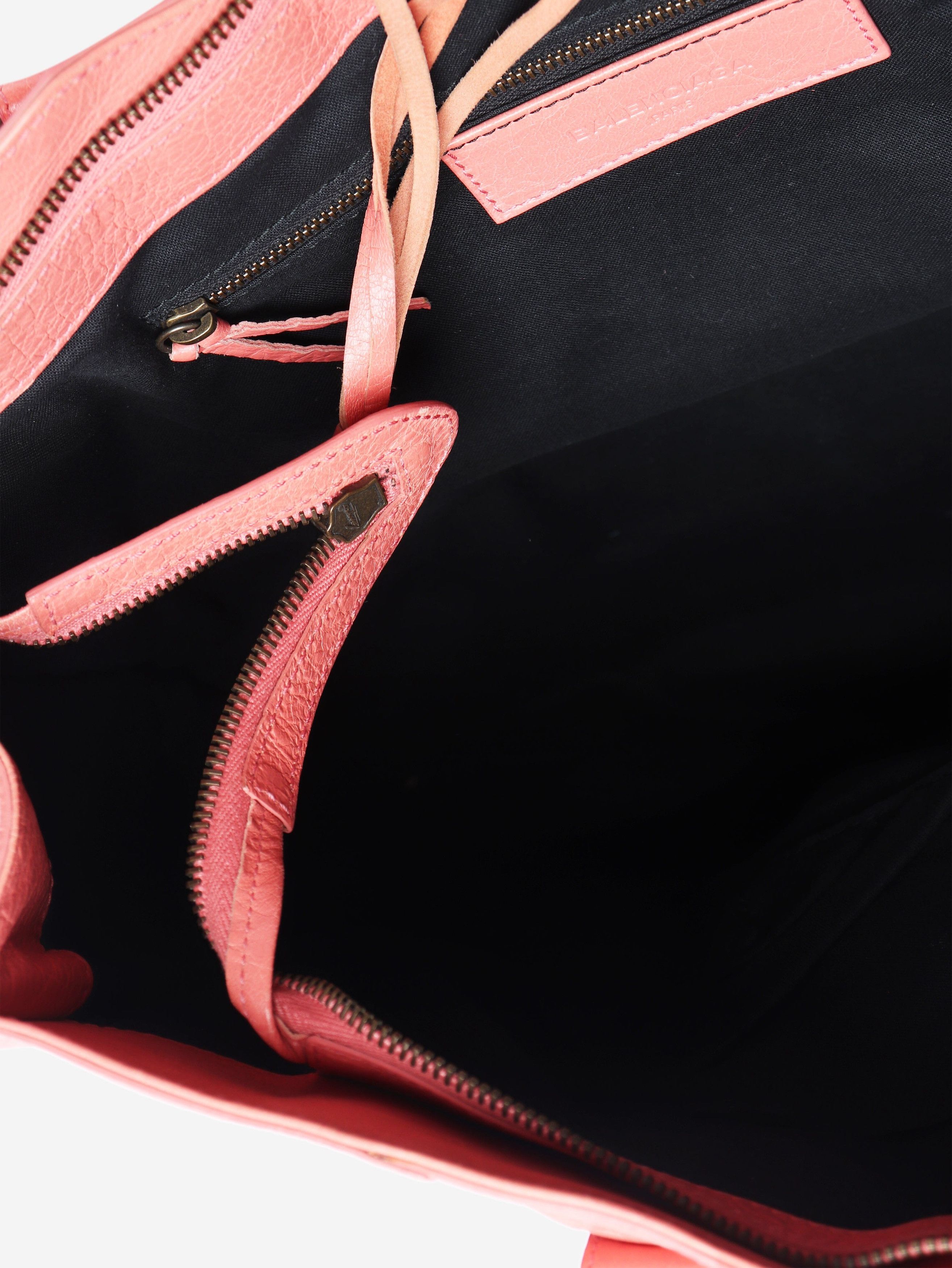 Balenciaga Pink maxi City bag Size ONE SIZE - 6 Thumbnail