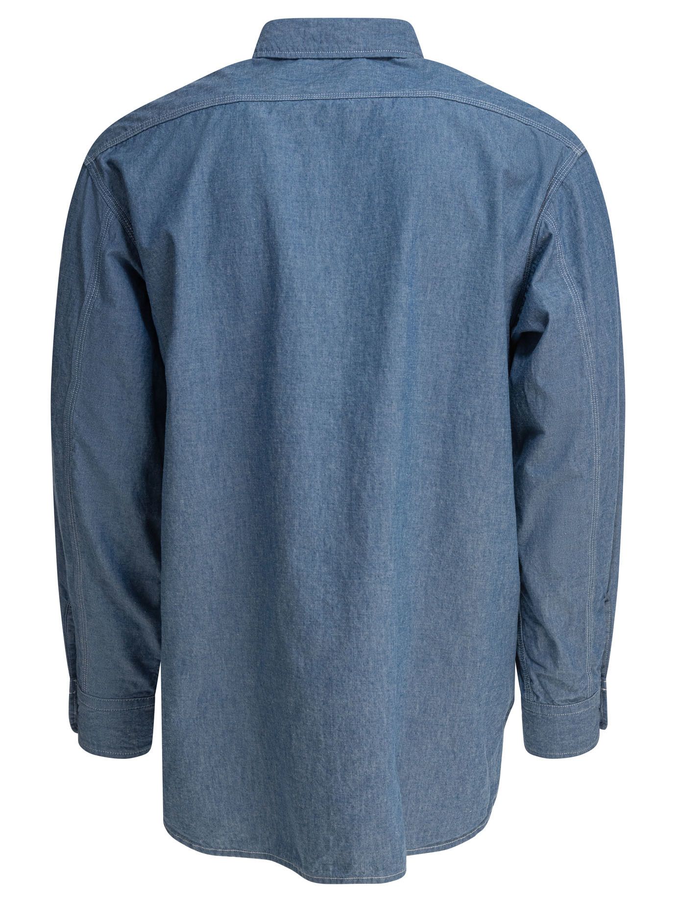 Beams Plus Beams Plus Work Chambray Shirt tag size S Men - USA Duties Paid Size US S / EU 44-46 / 1 - 2 Thumbnail