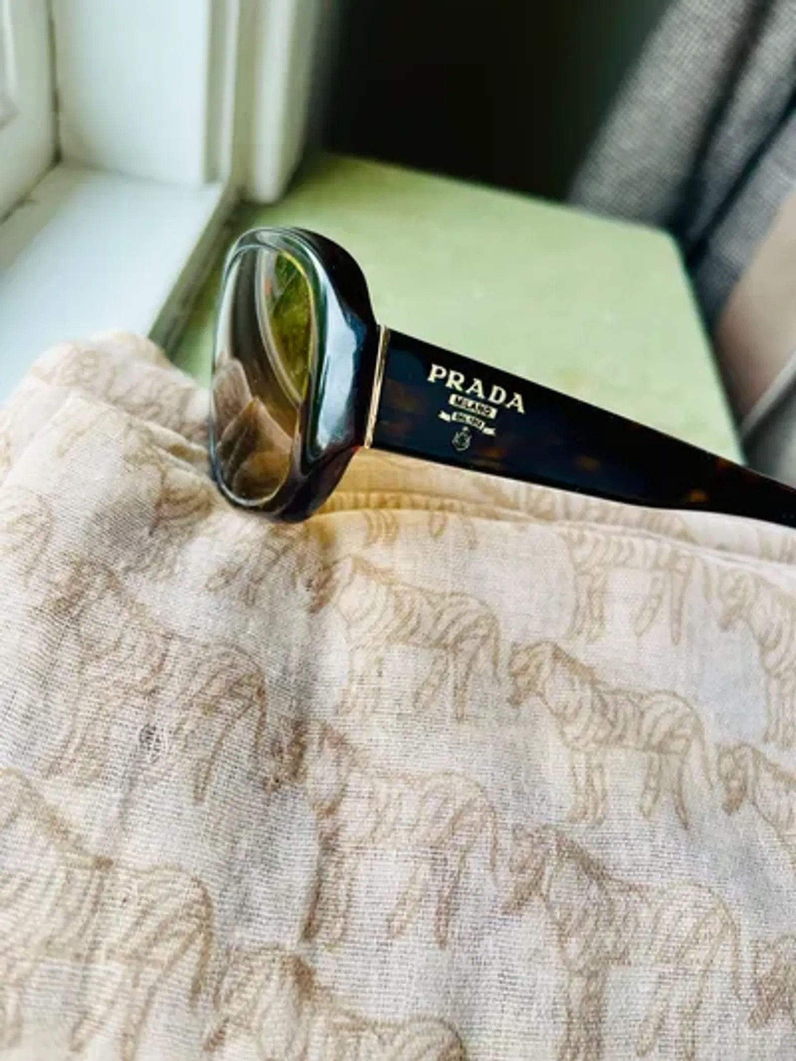 Prada Prada SPR31N 53 Sunglasses Size ONE SIZE - 2 Thumbnail