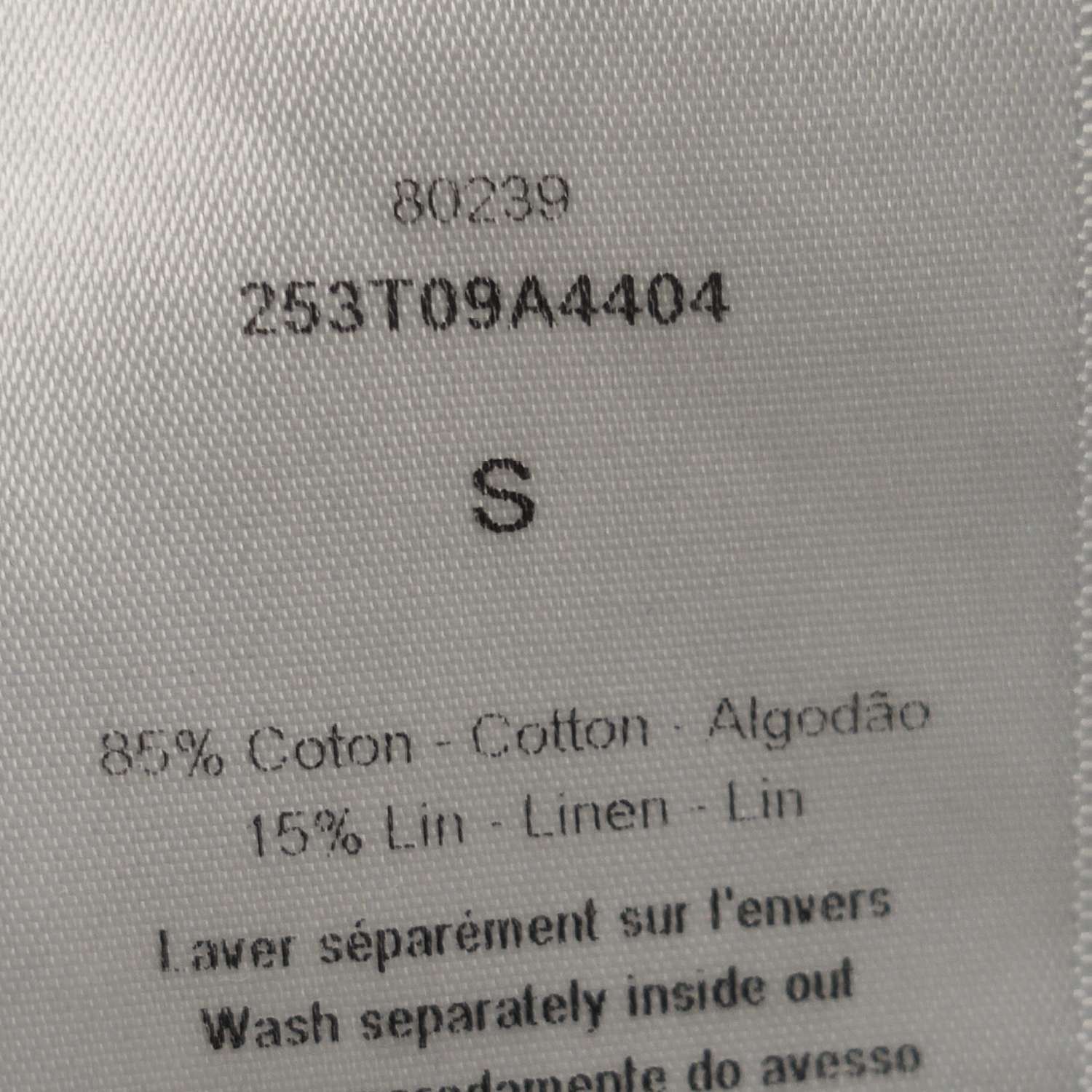 Dior Dior Women s Short Sleeve Shirts Size S / US 4 / IT 40 - 7 Thumbnail