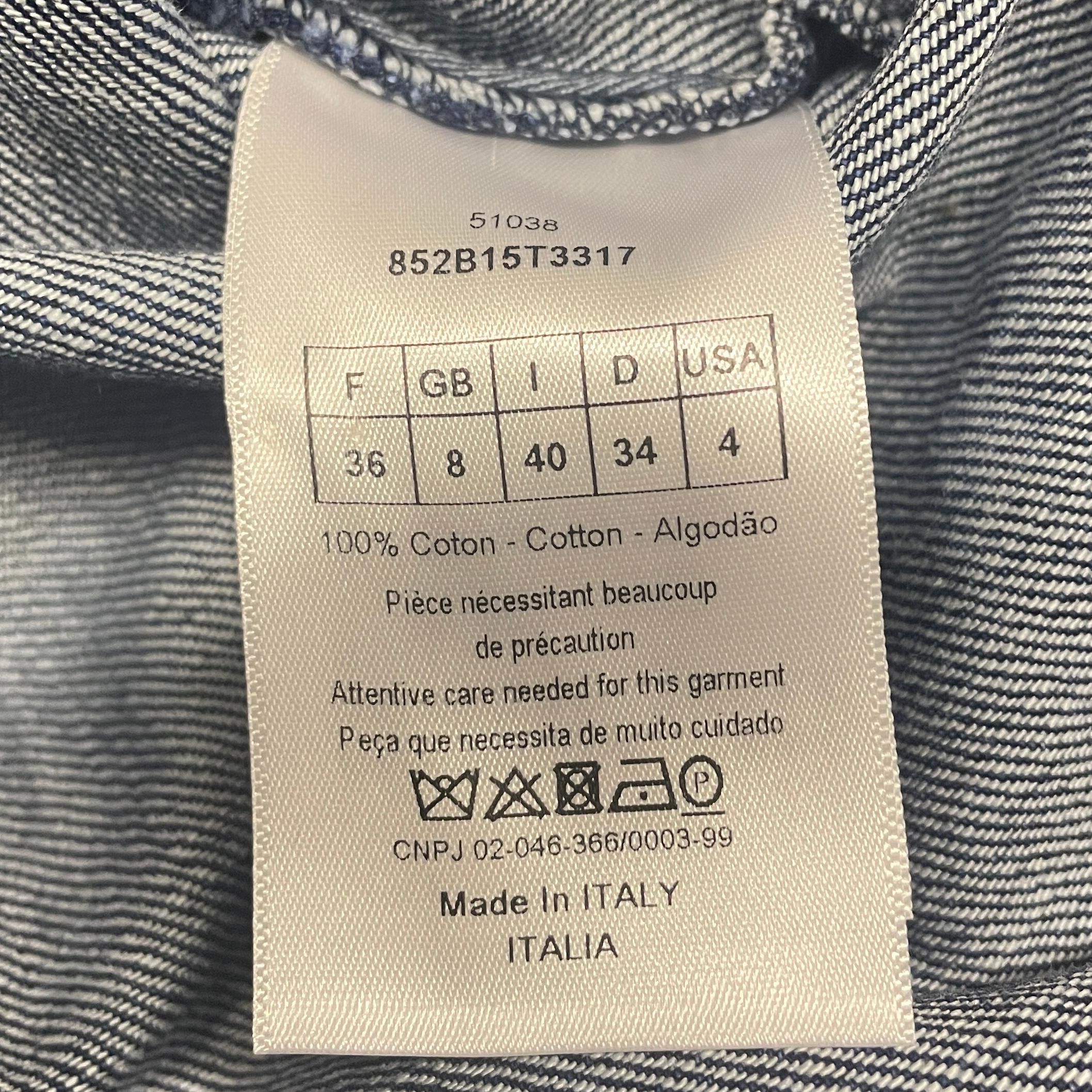 Dior Dior Women s Button Ups Size S / US 4 / IT 40 - 6 Thumbnail