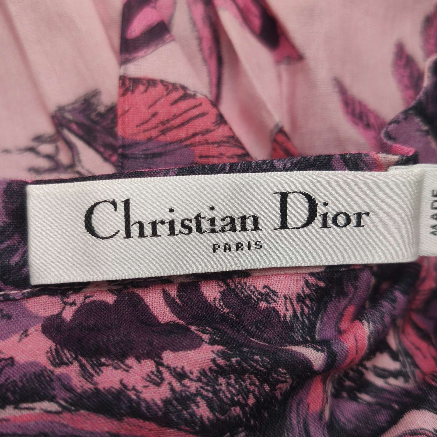 Dior Dior Women xs Short Sleeve Shirts Size XS / US 0-2 / IT 36-38 - 4 Thumbnail