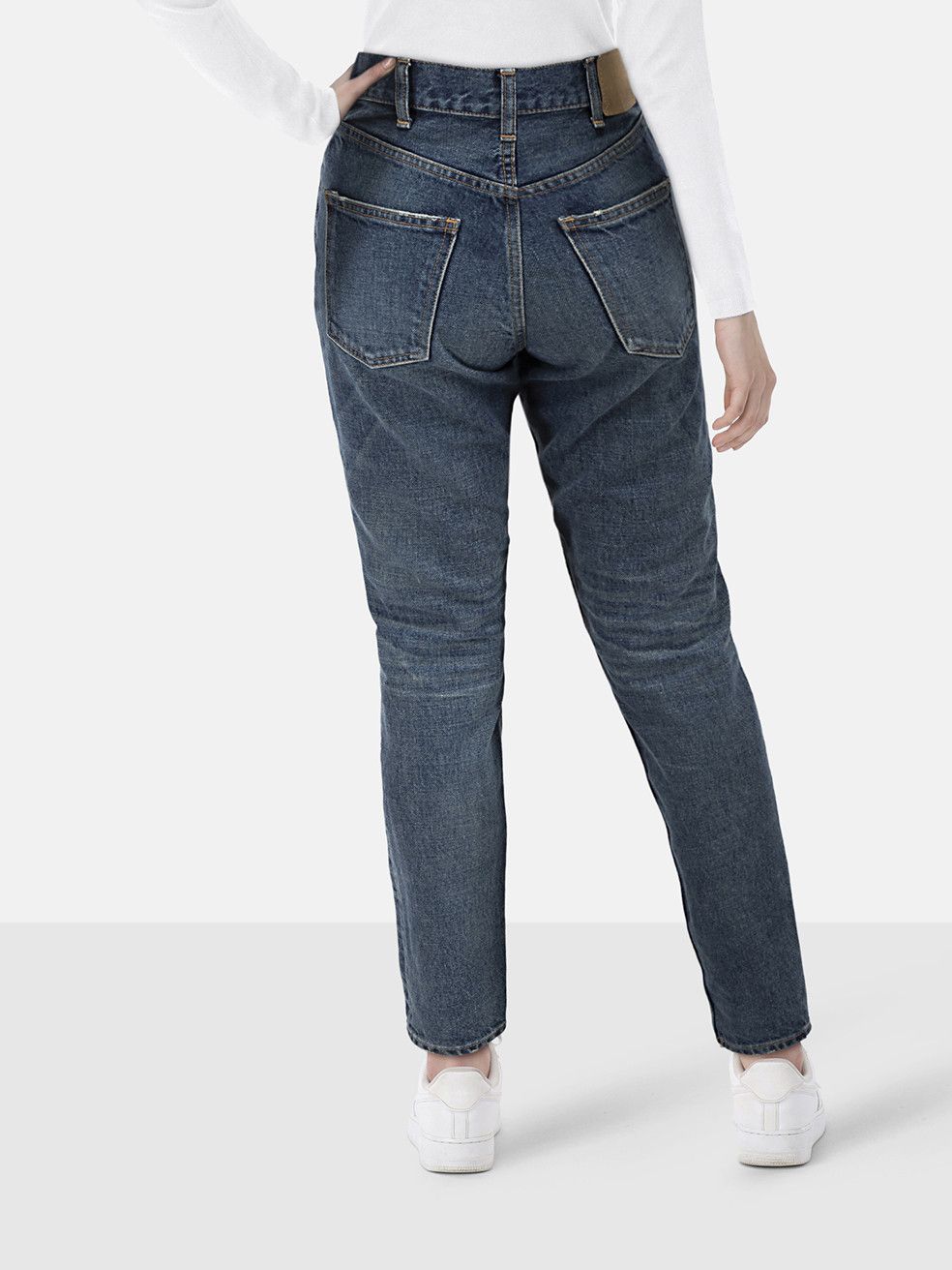 Celine Blue Denim High Rise Skinny Jeans Size 28" / US 6 / IT 42 - 2 Thumbnail