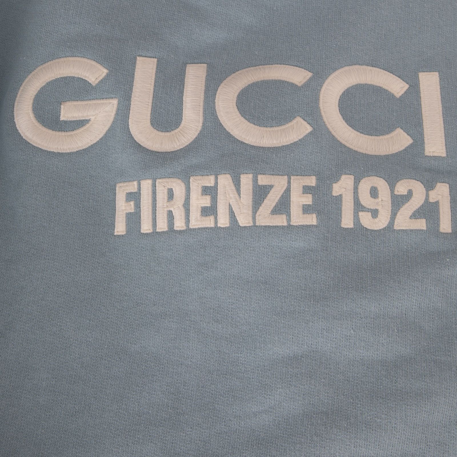 Gucci Blue Cropped Jersey Top Size M / US 6-8 / IT 42-44 - 3 Thumbnail